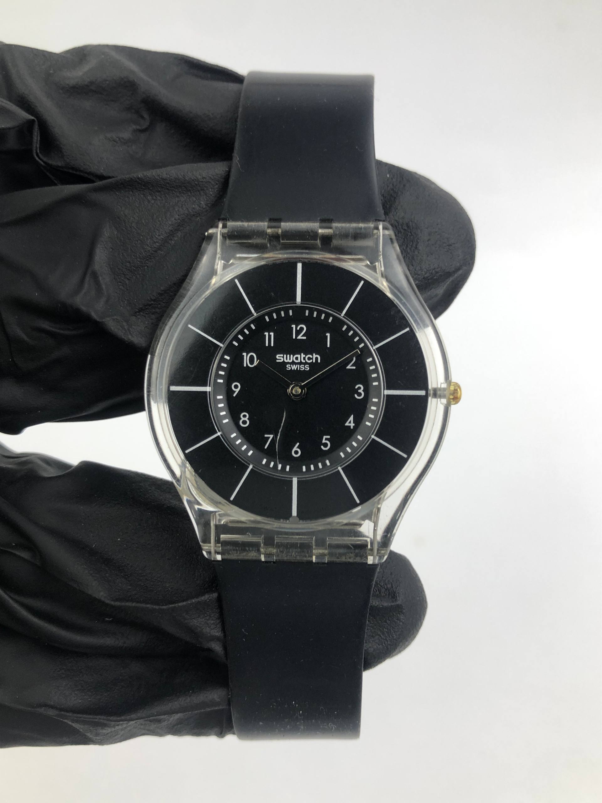 SWATCH SKIN BLACK CLASSINESS SFK361 ULTRA THIN ORIGINAL - Gambar 2
