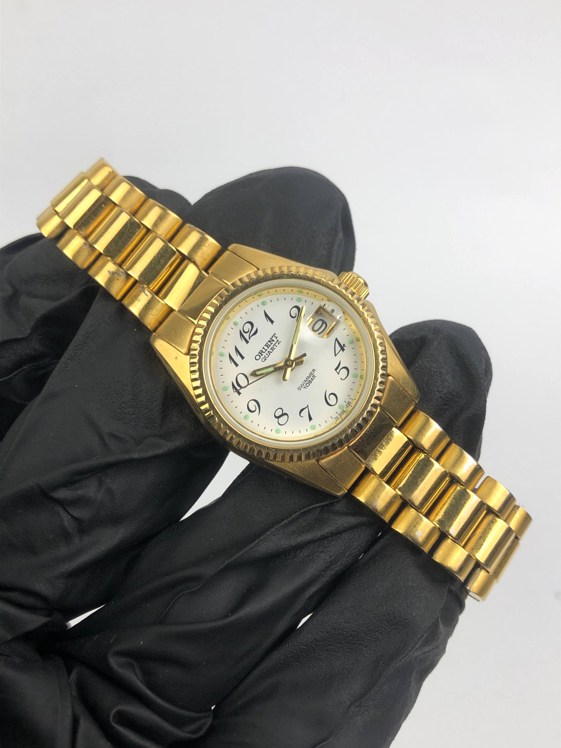 ORIENT SWIMMER QUARTZ LADIES FLUTED BEZEL - Gambar 4