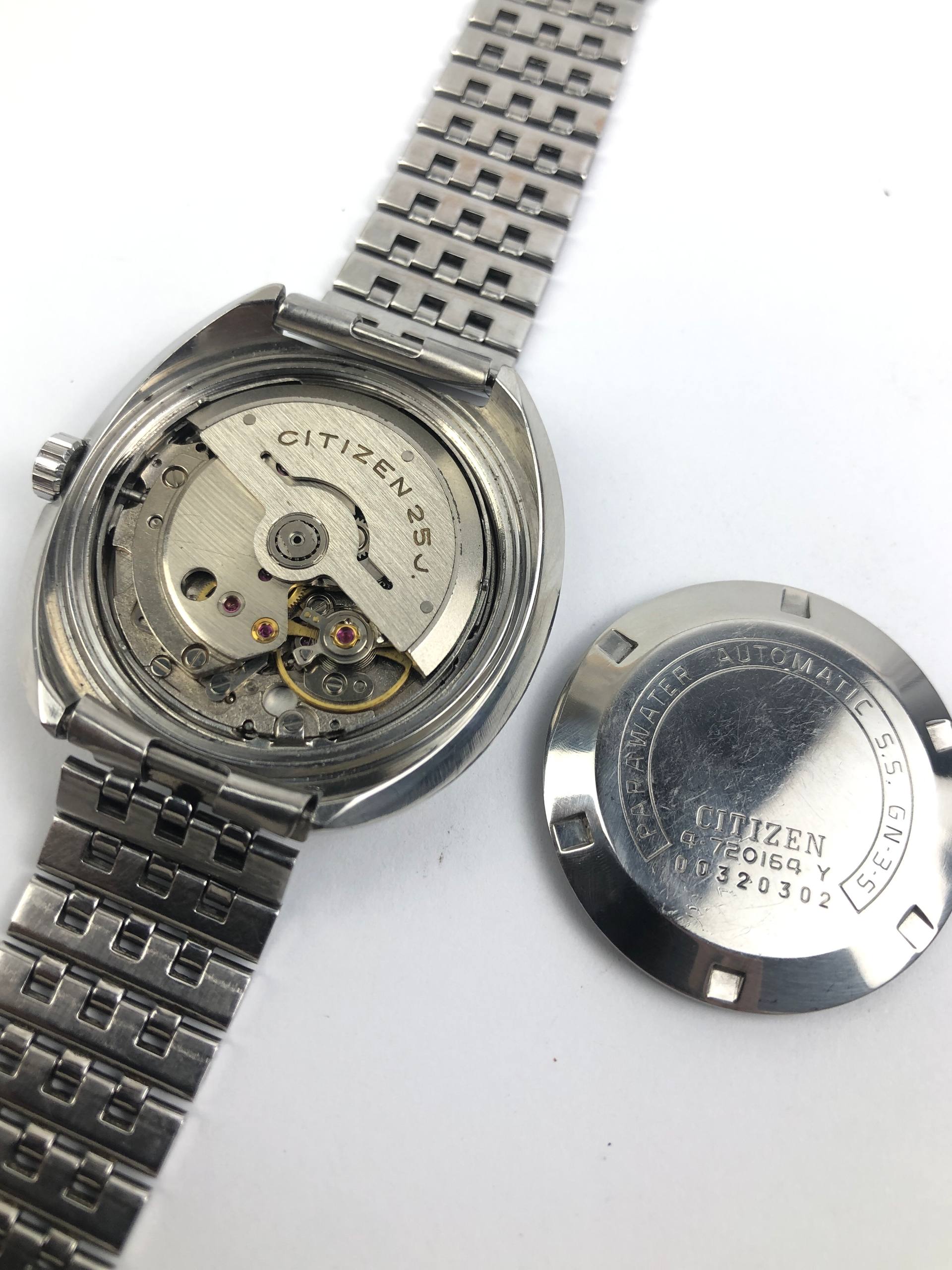 CITIZEN SEVEN STAR V2 BLUE SUNBURST DIAL ALL ORIGINAL - Gambar 9