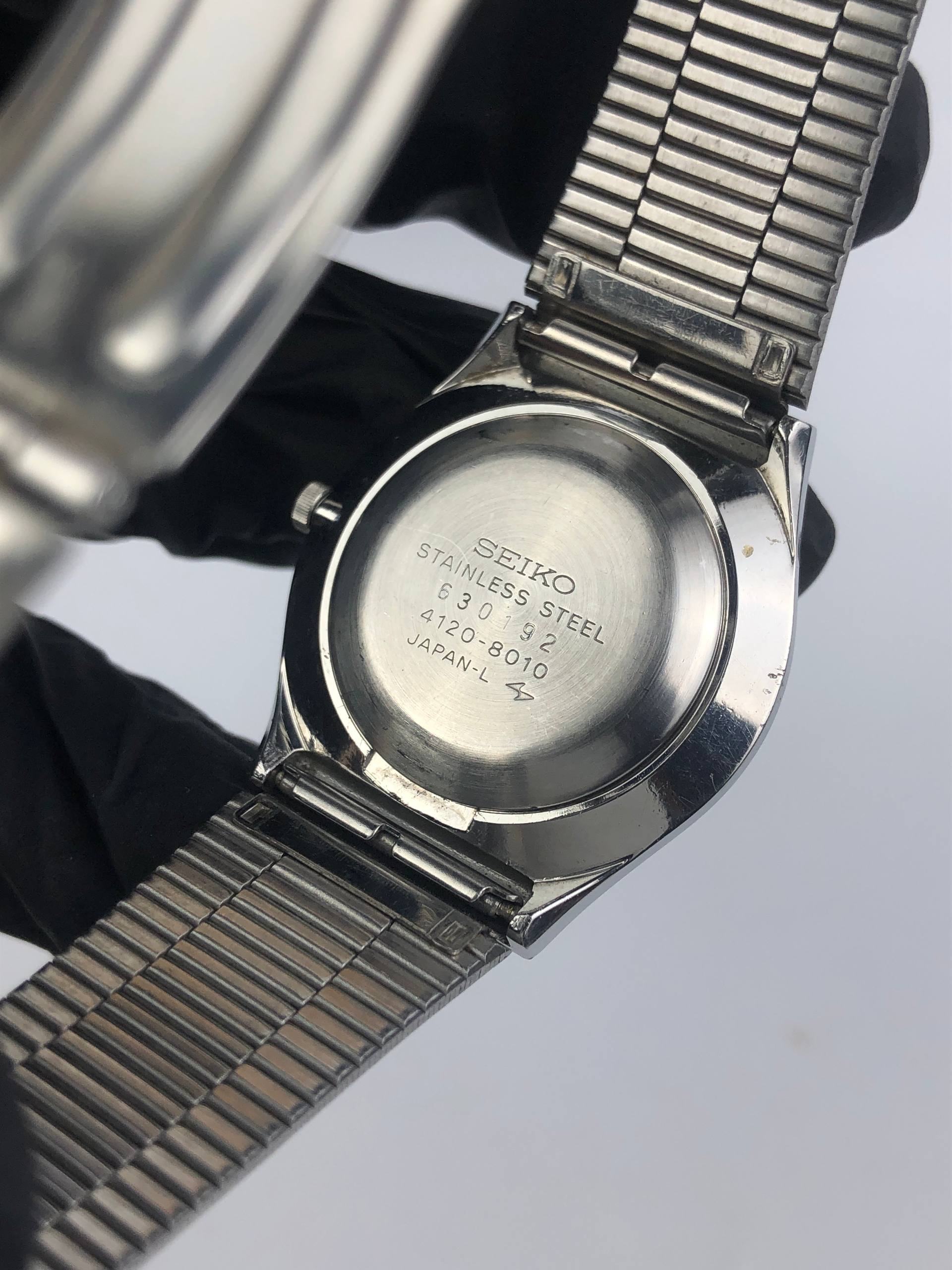 SEIKO 4120-8010 QUARTZ JAPAN STRIP INDEX - Gambar 7