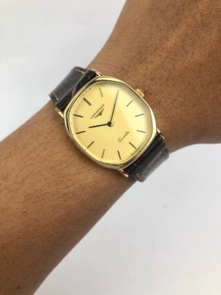 LONGINES QUARTZ OCTAGON GOLD CASE