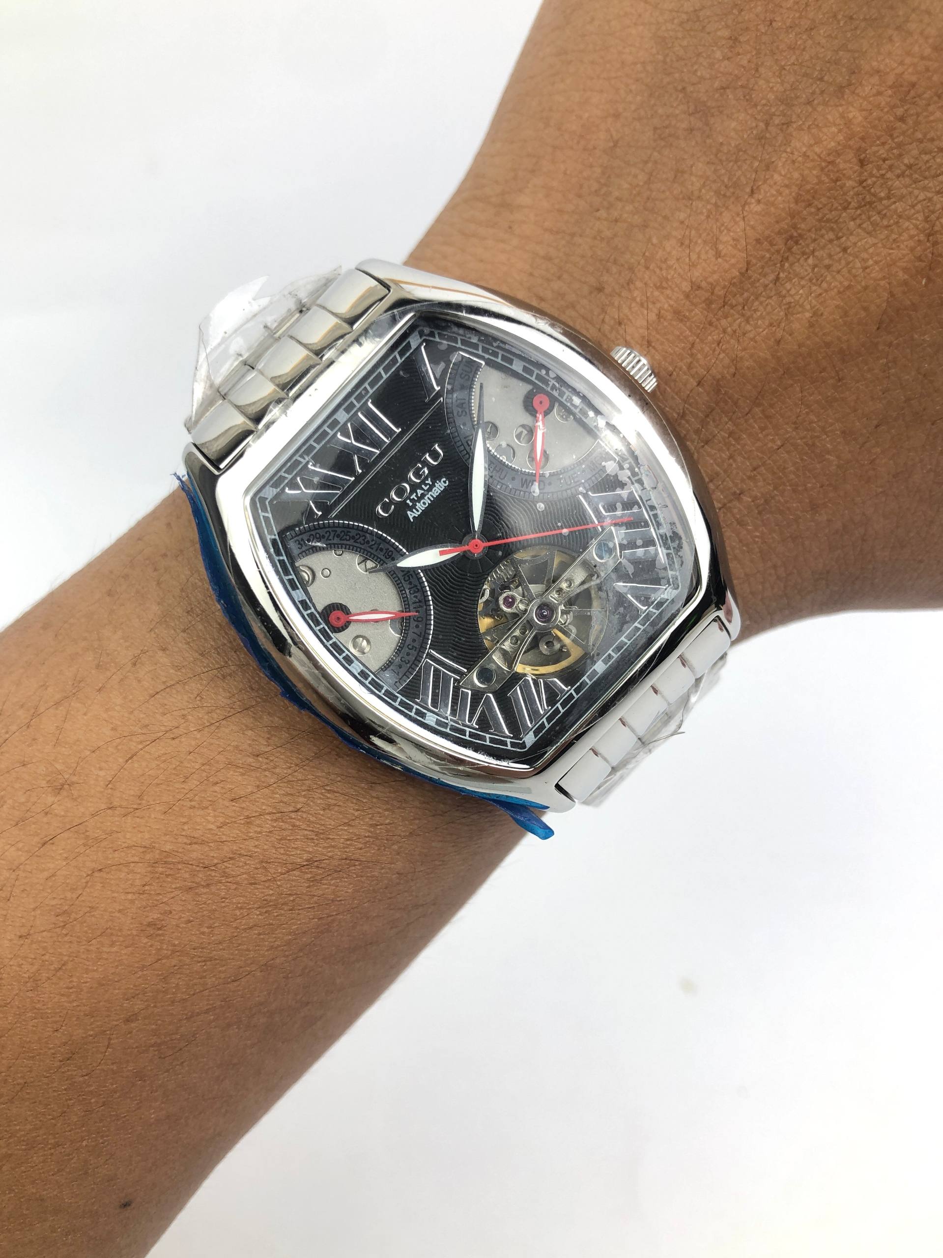 NOS COGU ITALY AUTOMATIC OPEN HEART TONNEAU ALL ORIGINAL