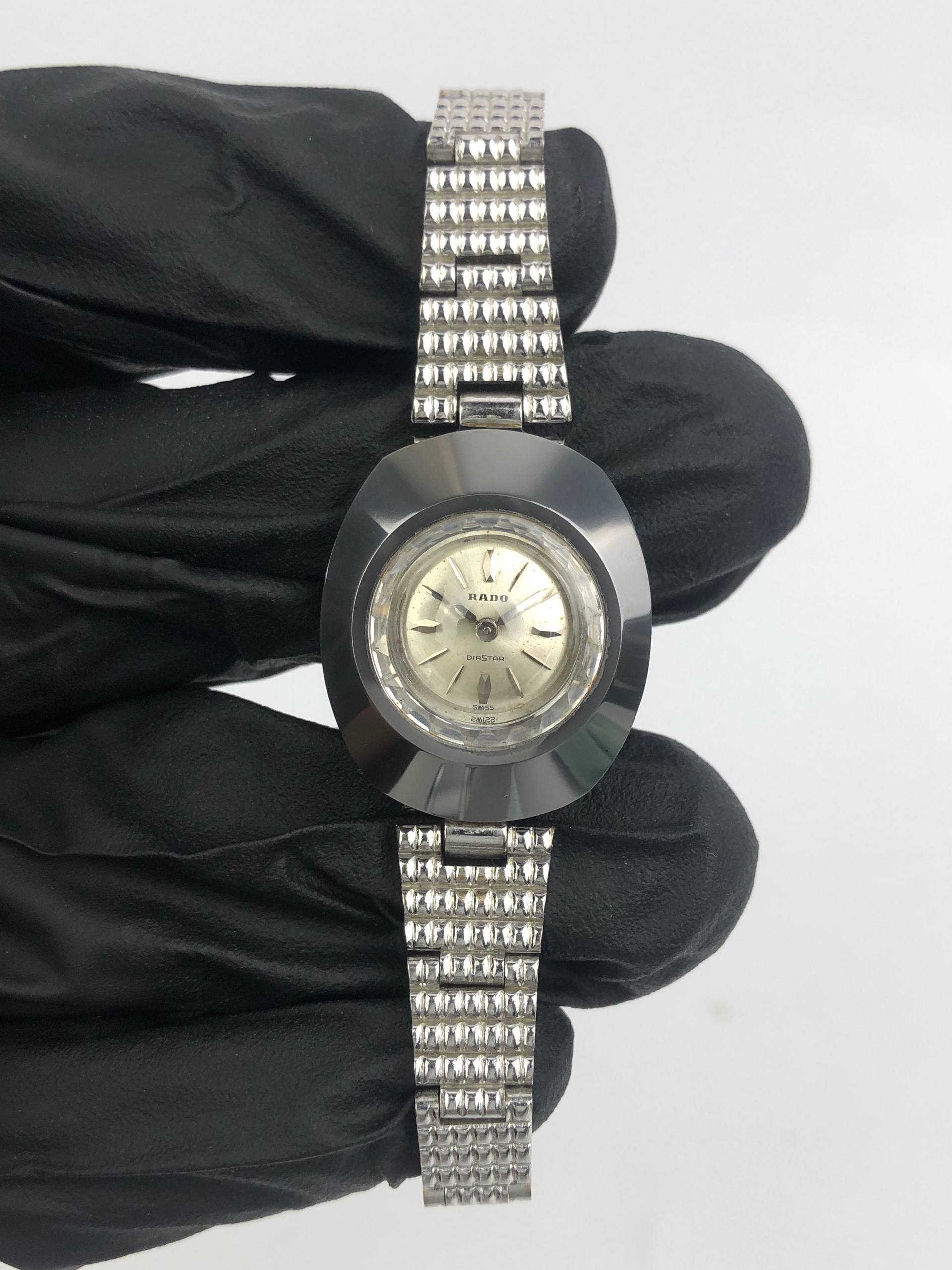 RADO DIASTAR TUNGSTEN/NSAG CASE BANGLE LADY SWISSMADE ALL ORIGINAL - Gambar 2