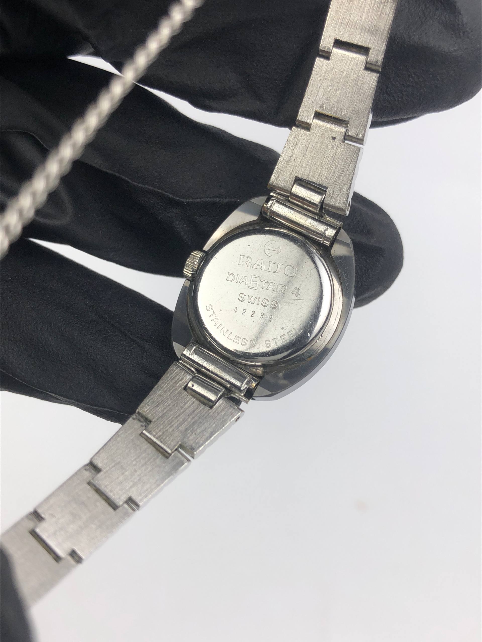 RADO DIASTAR TUNGSTEN/NSAG CASE BANGLE LADY SWISSMADE ALL ORIGINAL - Gambar 7