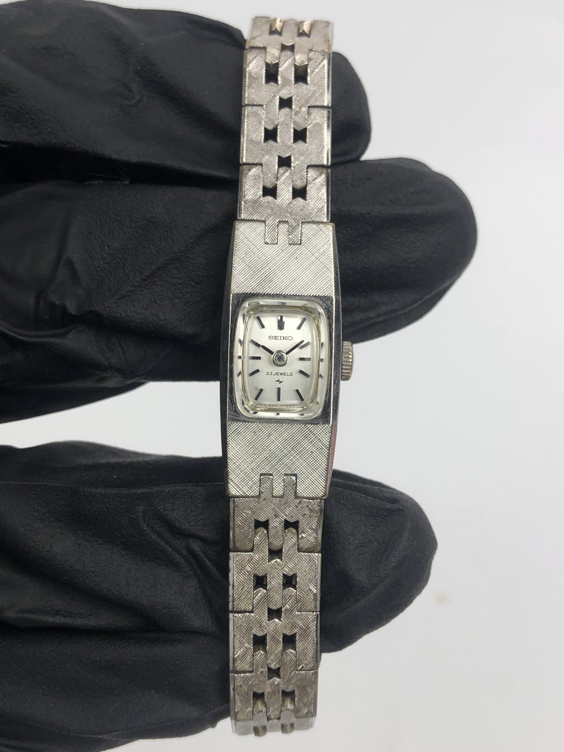 SEIKO 1520-3420 BANGLE TV LADIES VINTAGE - Gambar 2