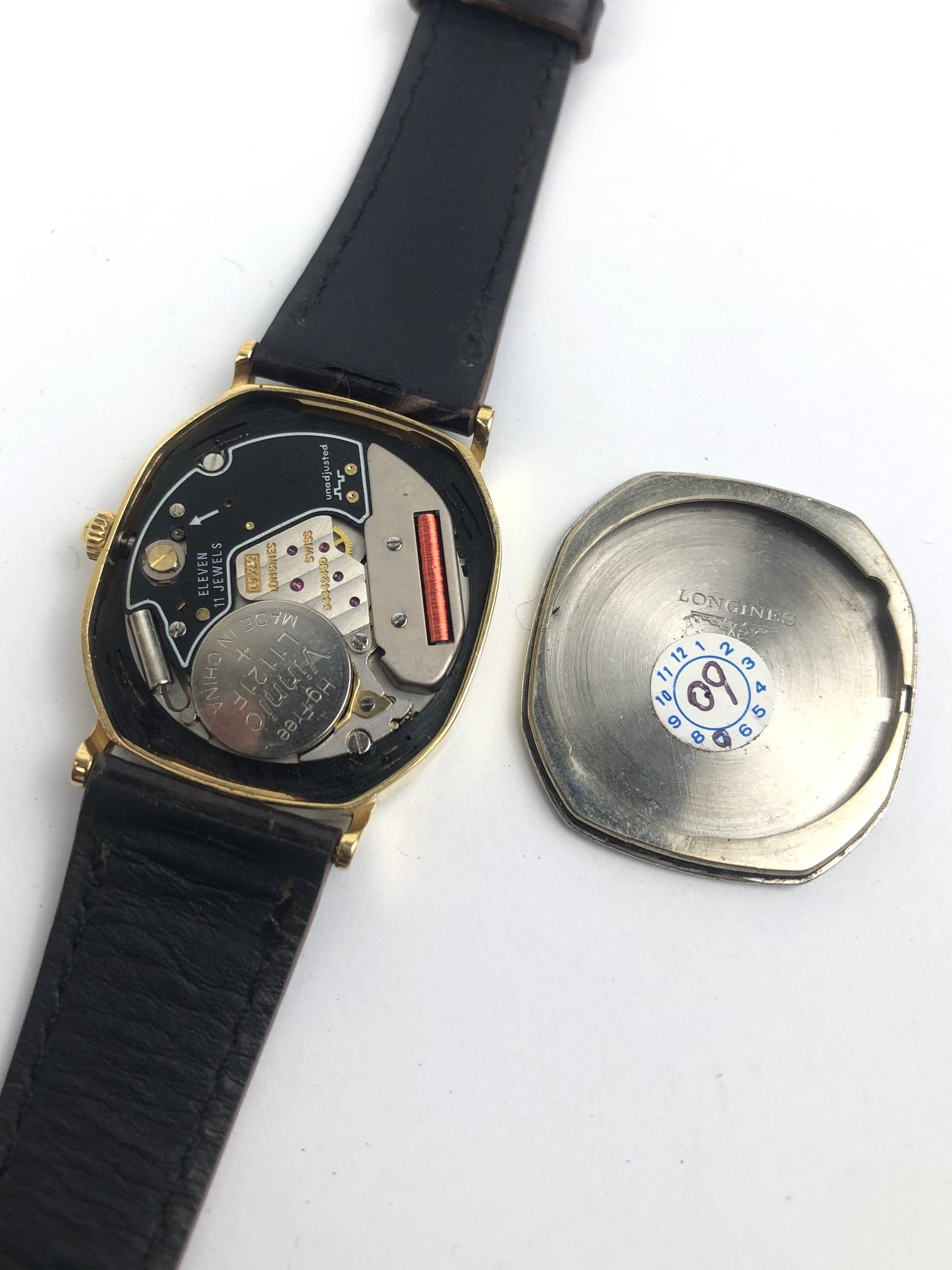 LONGINES QUARTZ OCTAGON GOLD CASE - Gambar 8