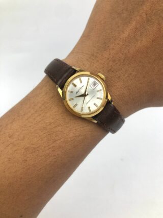 SEIKO 2107-0010 CHORUS DATE GOLD PLATED LADIES