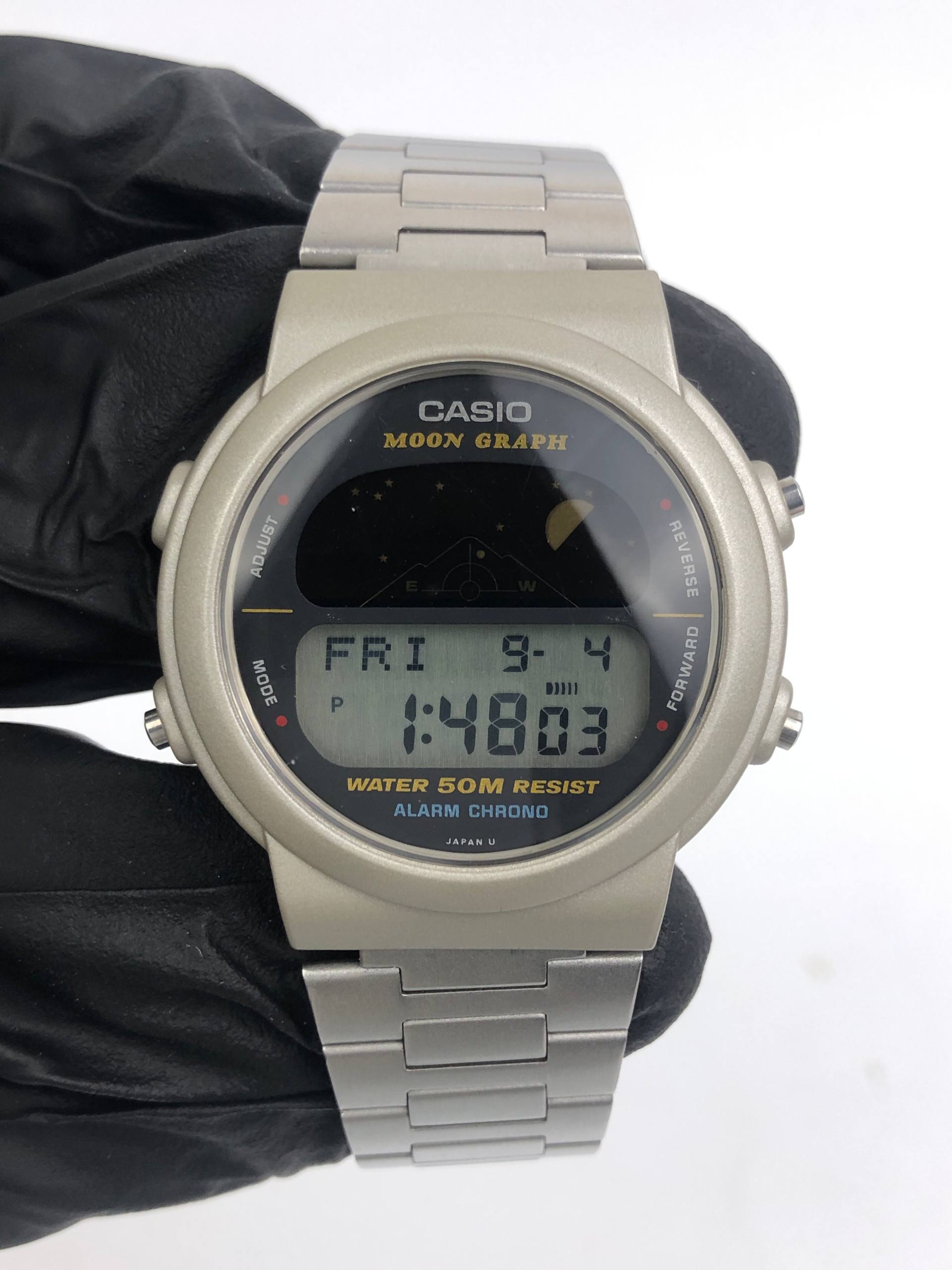 RARE CASIO MOONGRAPH GMW-60 ORIGINAL - Gambar 2