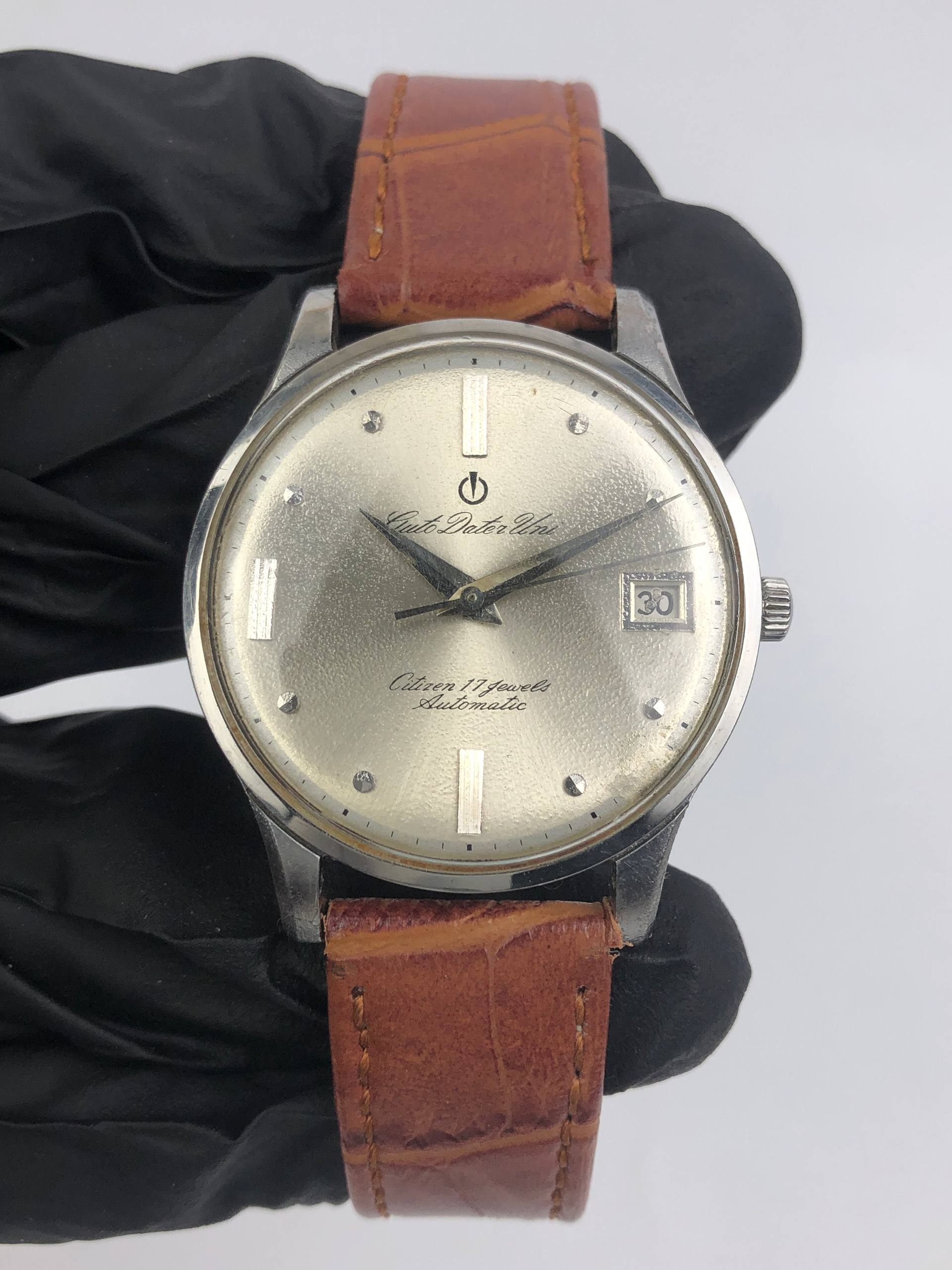 CITIZEN AUTODATER UNI AUTOMATIC 17JEWELS JET MOVEMENT - Gambar 2