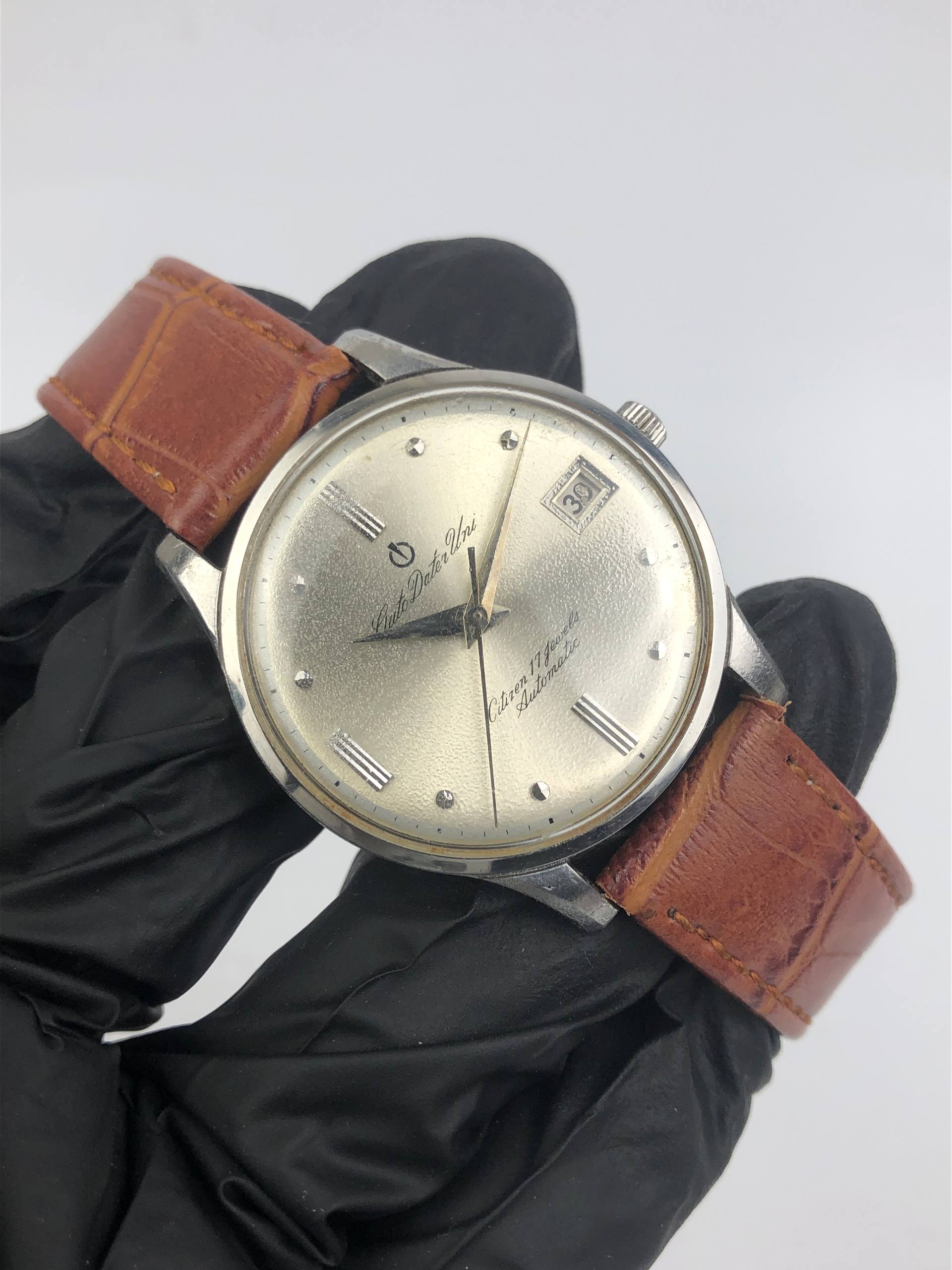 CITIZEN AUTODATER UNI AUTOMATIC 17JEWELS JET MOVEMENT - Gambar 4