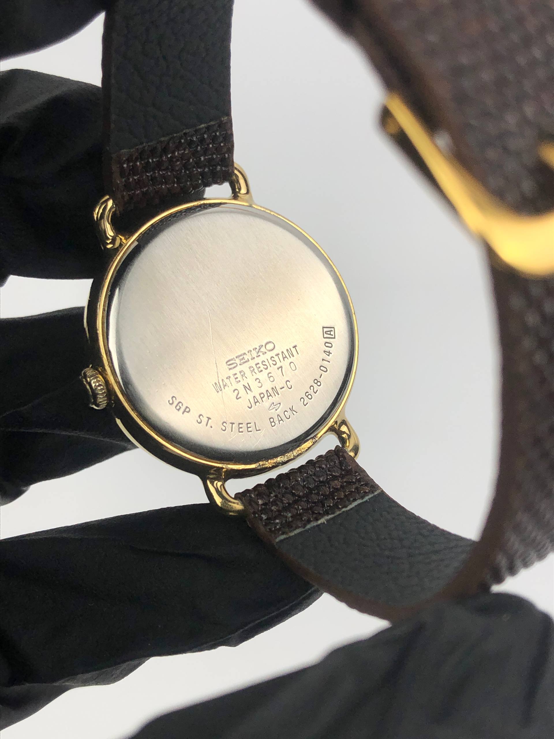 SEIKO 2628-0140 SALMALL SECOND KLASIK ARABIC DIAL - Gambar 7