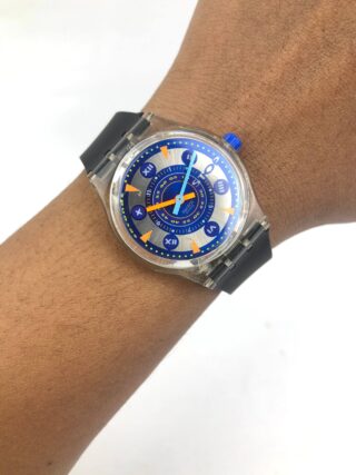 RARE SEATCH SWISS FLASH STOP CLEAR CASE ORIGINAL