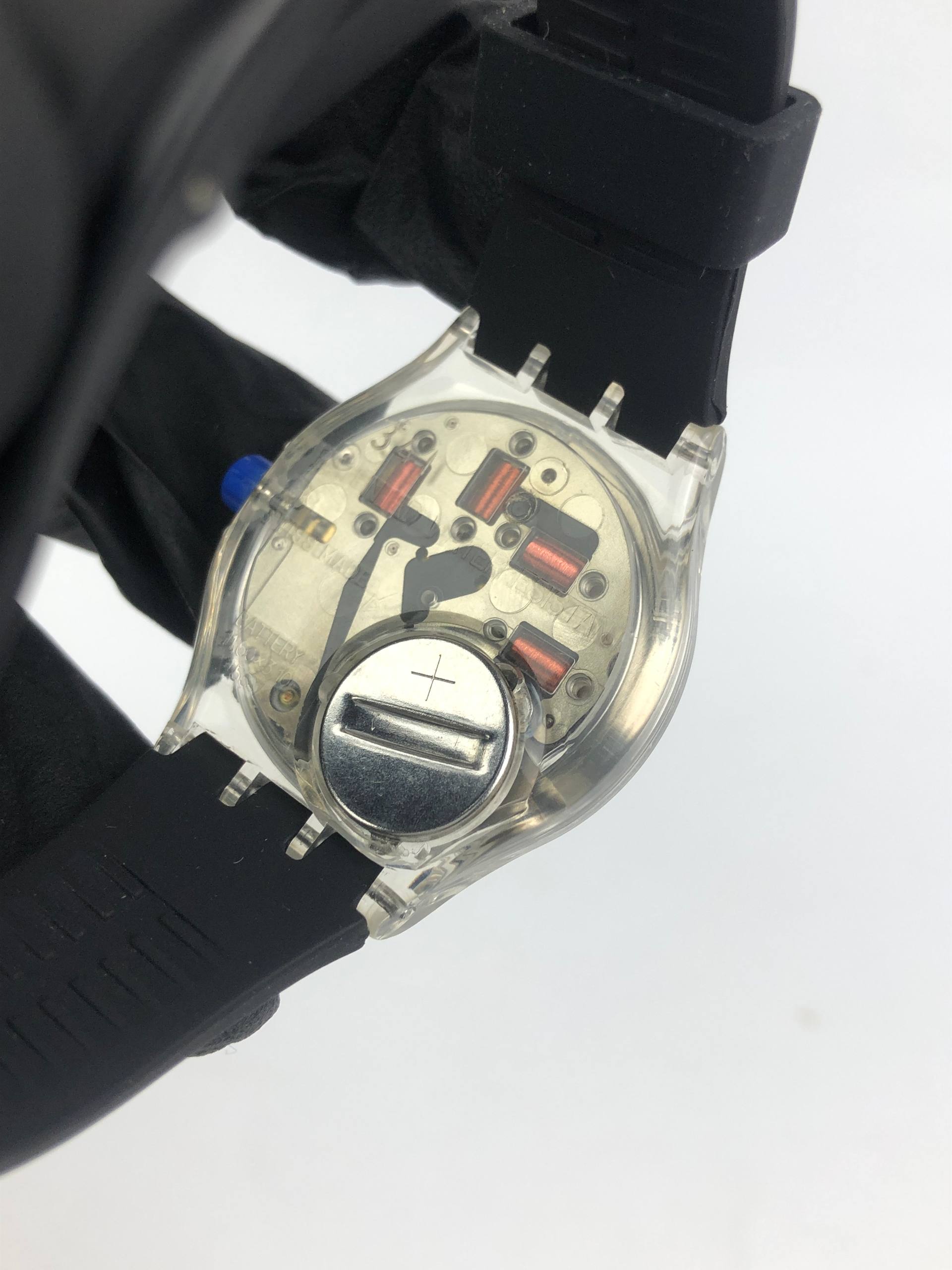 RARE SEATCH SWISS FLASH STOP CLEAR CASE ORIGINAL - Gambar 7