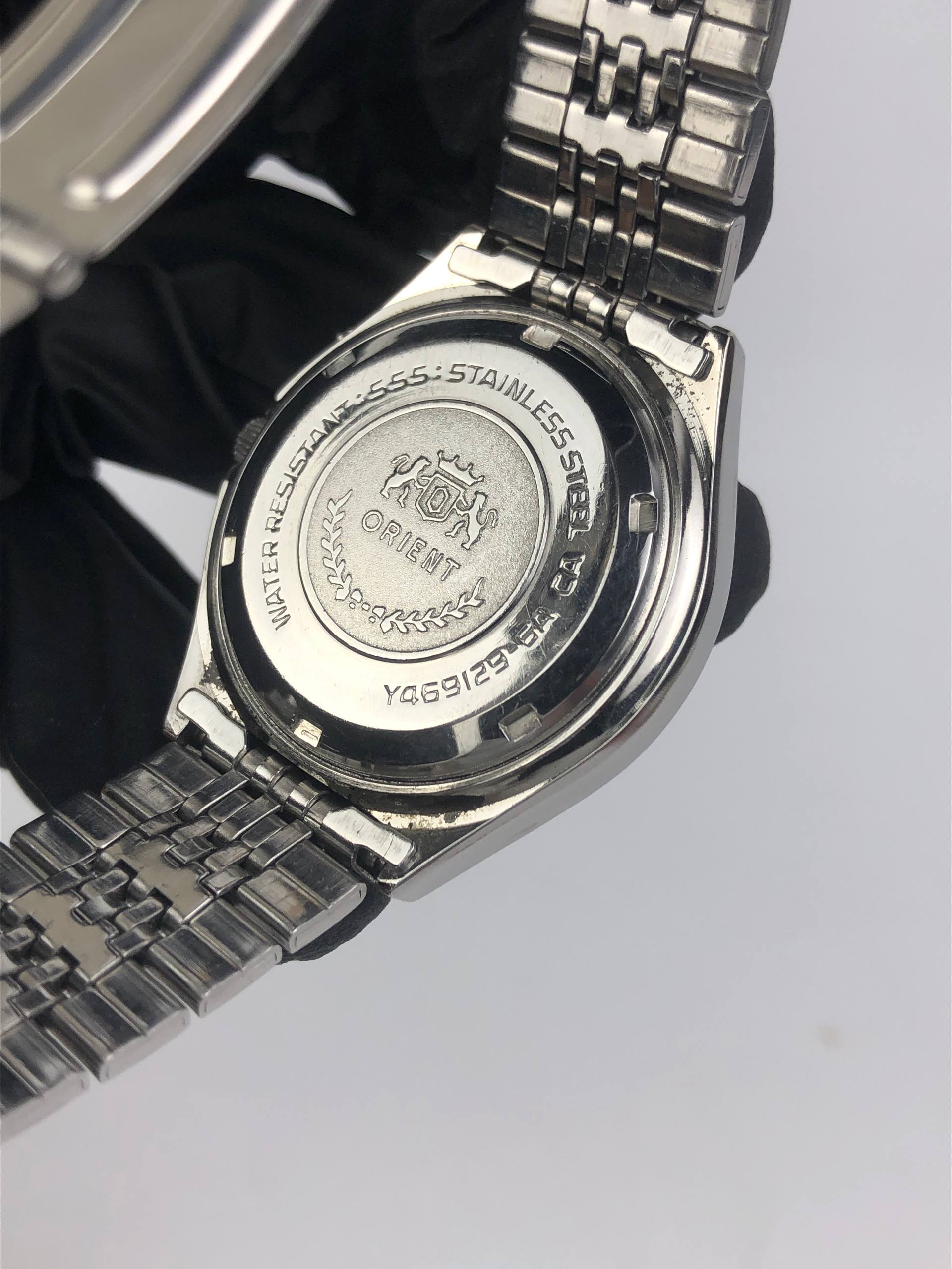 ORIENT VINTAGE AUTOMATIC DAYDATE JAPAN ROMAN DIAL - Gambar 8