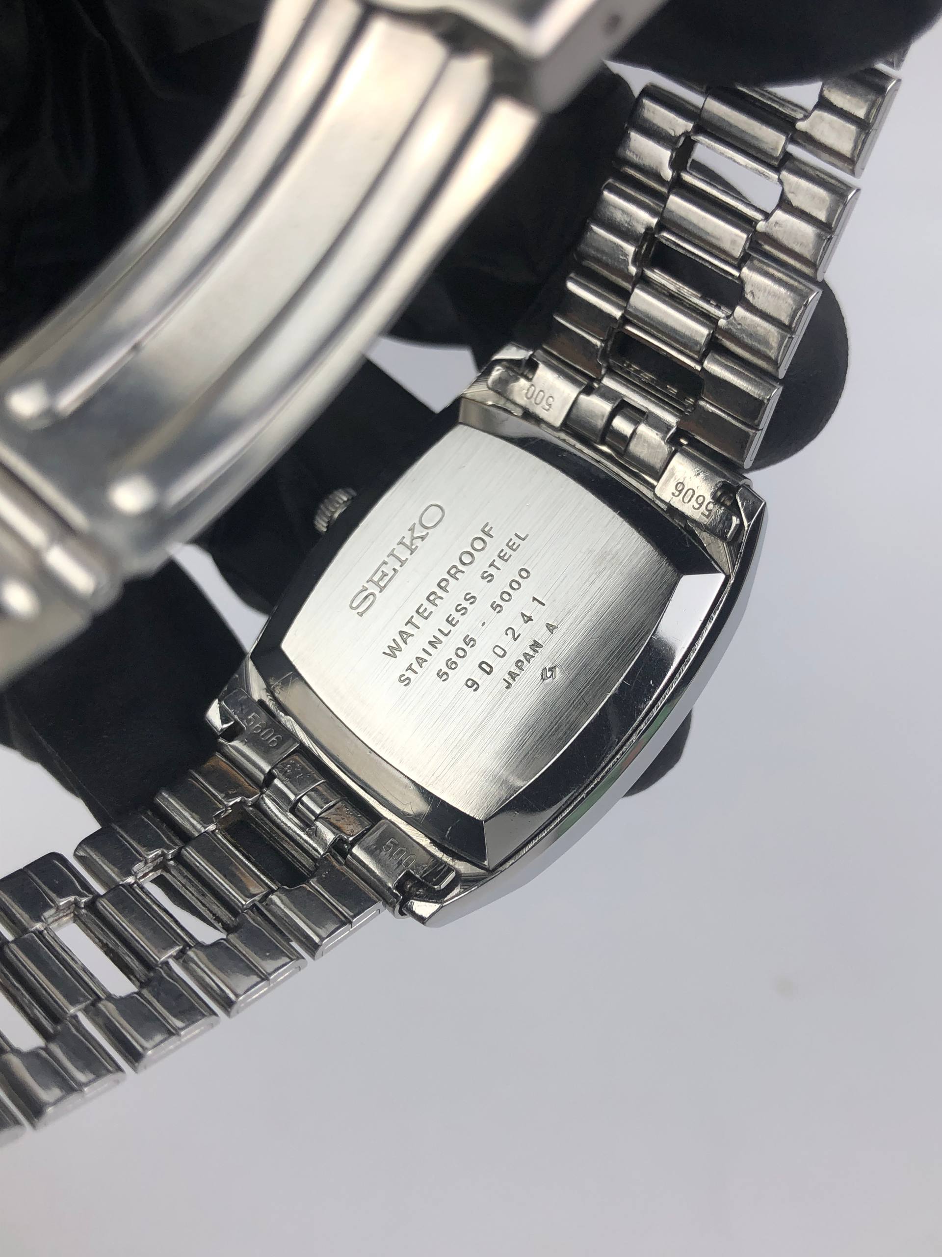 SEIKO LORD MATIC 5605-5000 JDM TV CASE ALL ORIGINAL - Gambar 8
