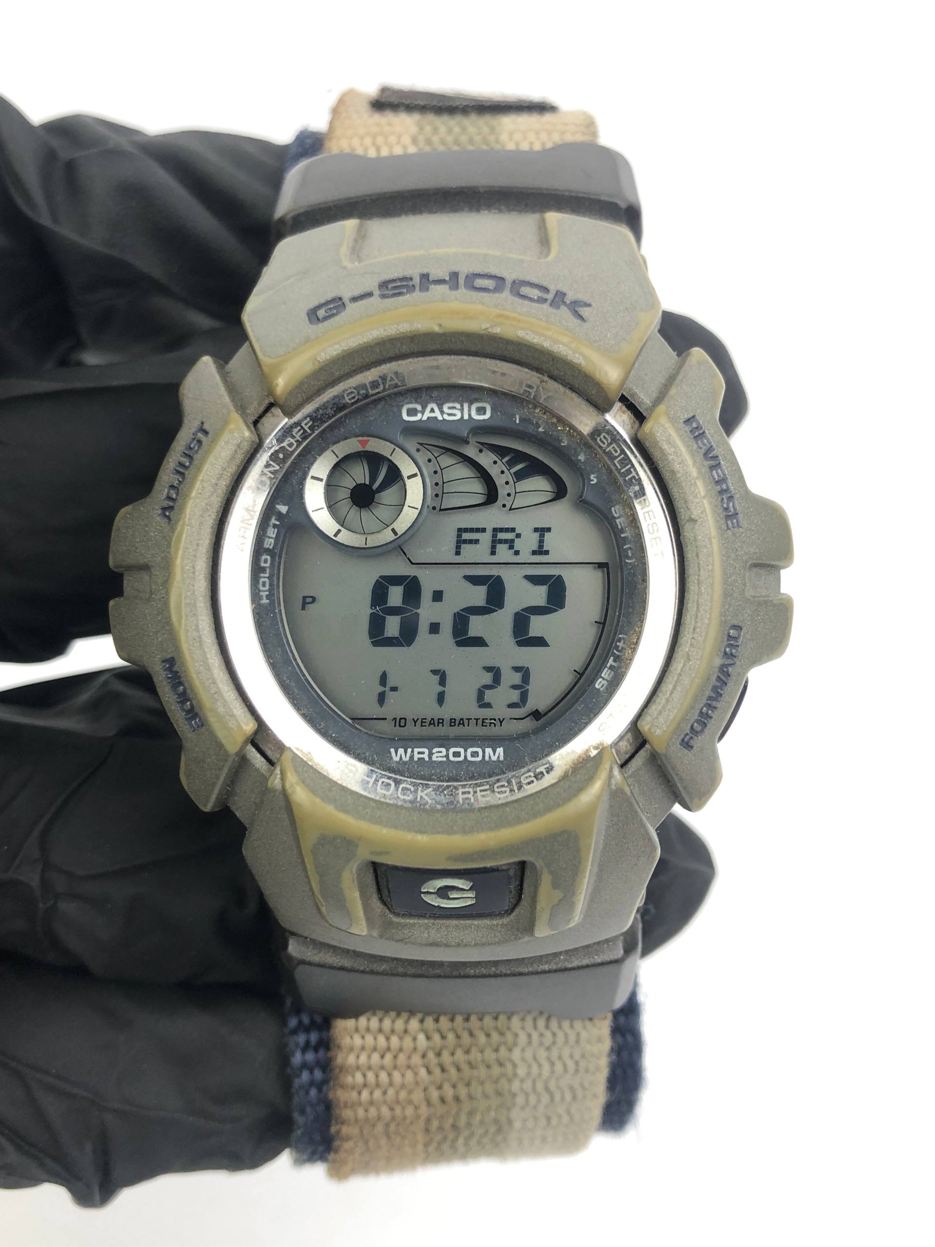 G SHOCK VINTAGE G 2900 DATA MEMORY VELCRO STRAP - Gambar 2