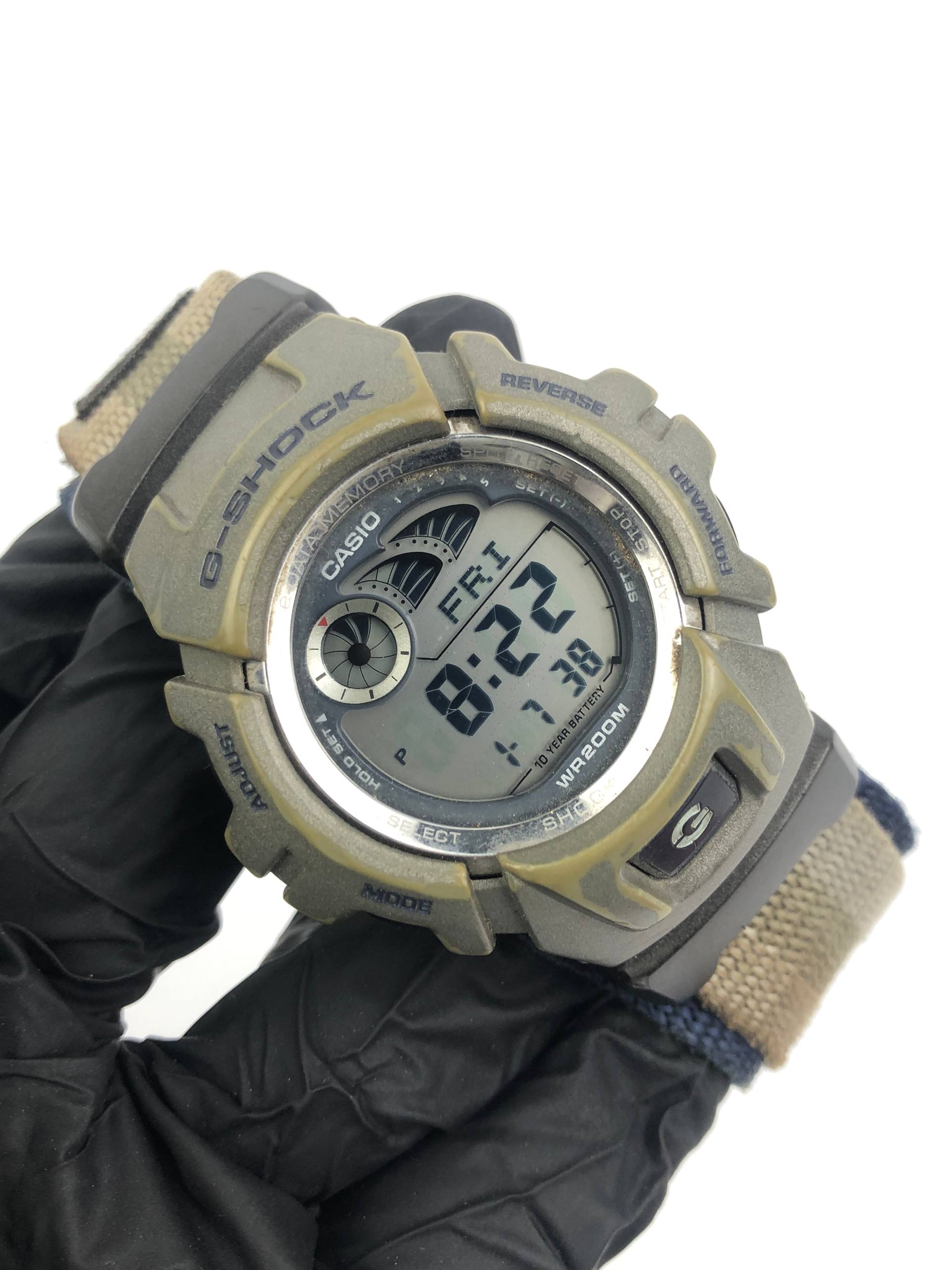 G SHOCK VINTAGE G 2900 DATA MEMORY VELCRO STRAP - Gambar 4