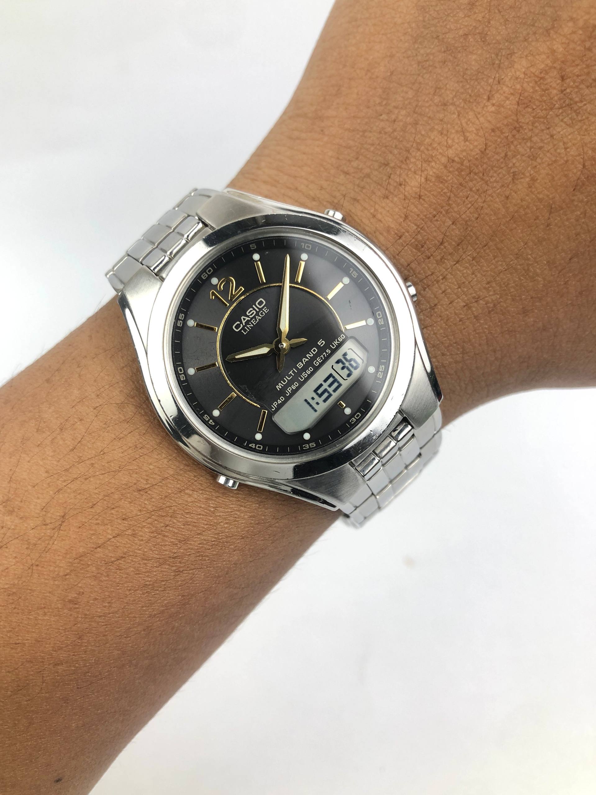 CASIO LCW-M200 LINEAGE ANADIGI MULTIBAND 5