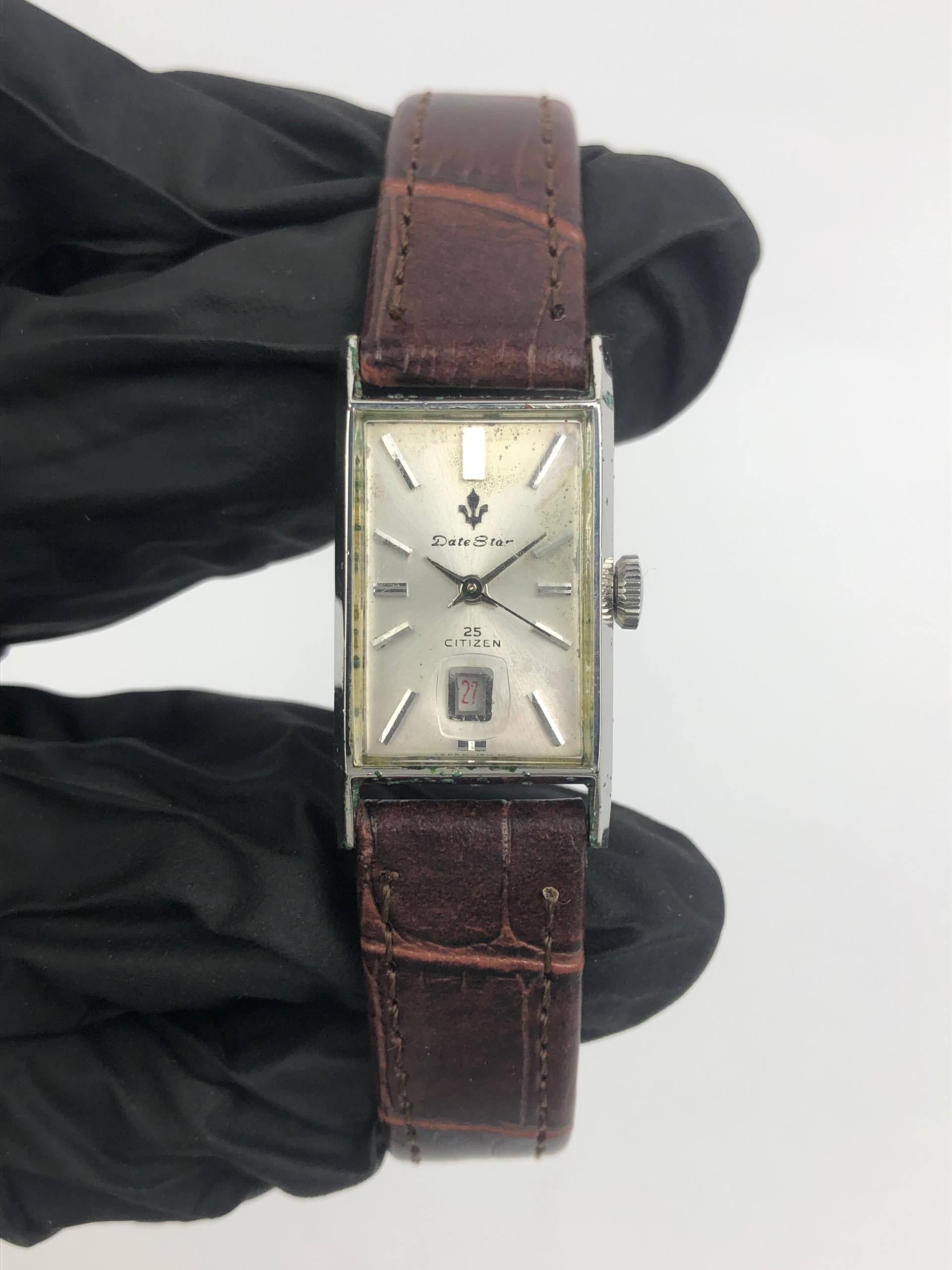 CITIZEN DATE STAR TANK VINTAGE MANUAL - Gambar 2
