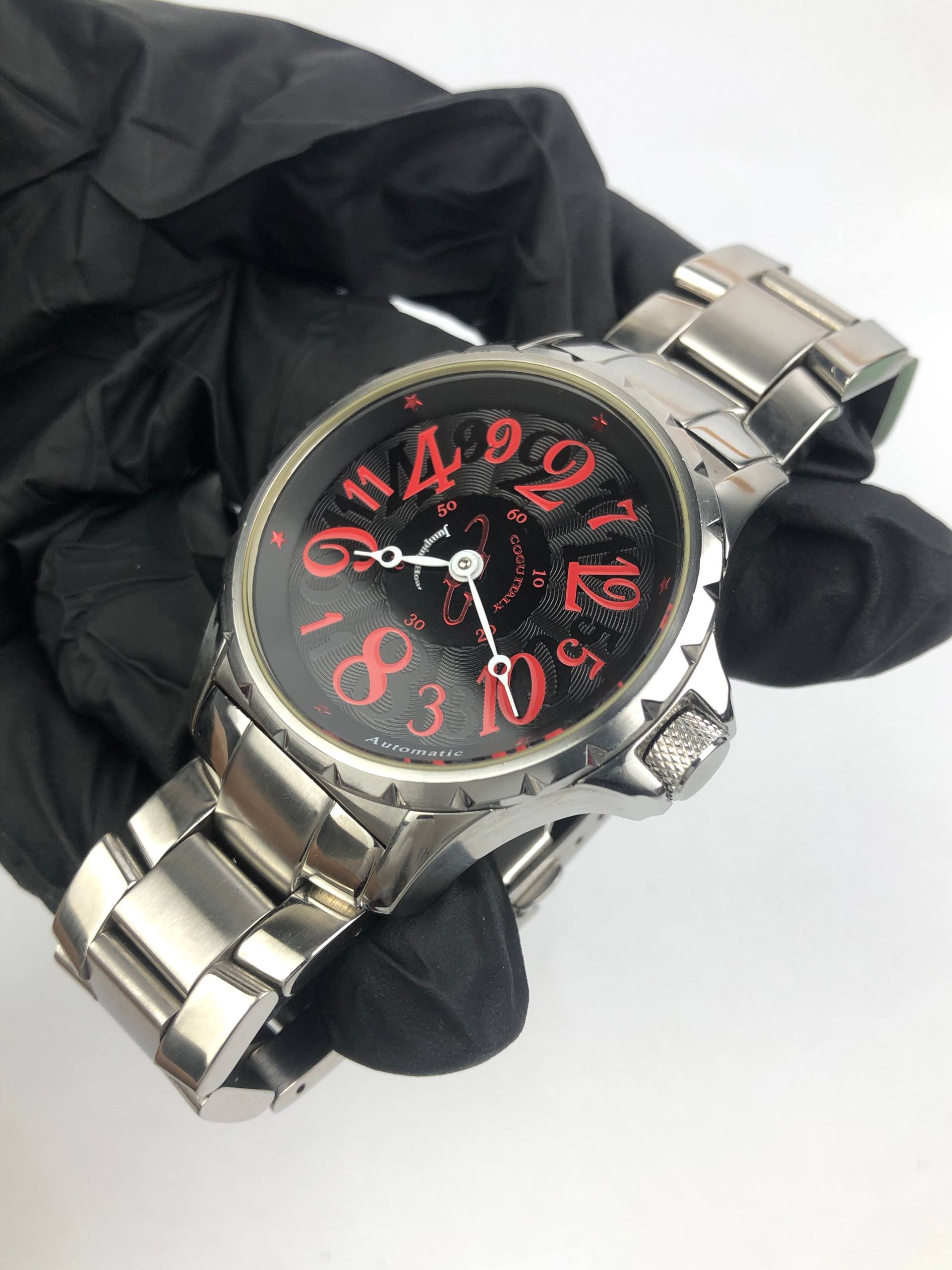 CRAZY HOURS COGU ITALY AUTOMATIC ORIGINAL - Gambar 4