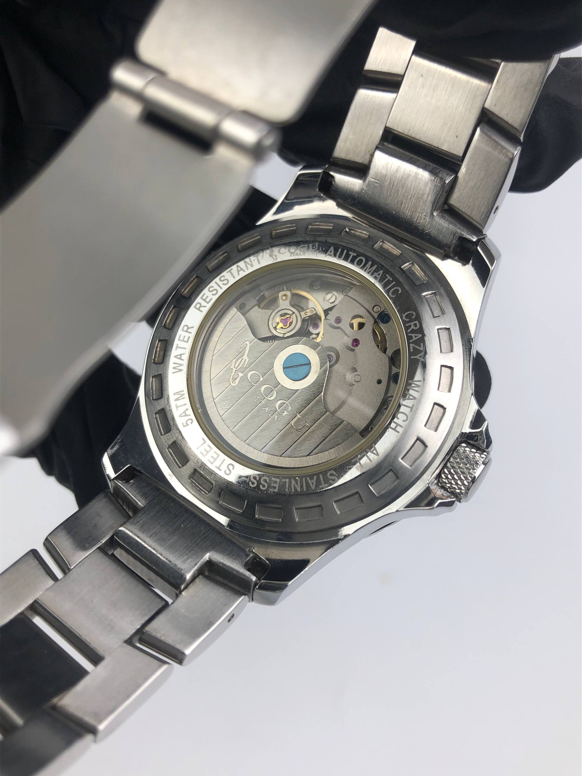 CRAZY HOURS COGU ITALY AUTOMATIC ORIGINAL - Gambar 8