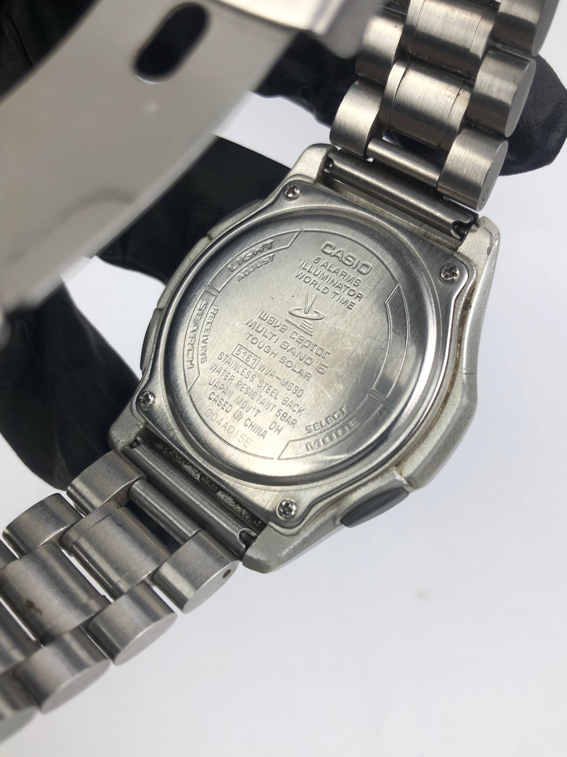 CASIO WVA M630 MULTIBAND WAVECEPTOR ANADIGI - Gambar 8