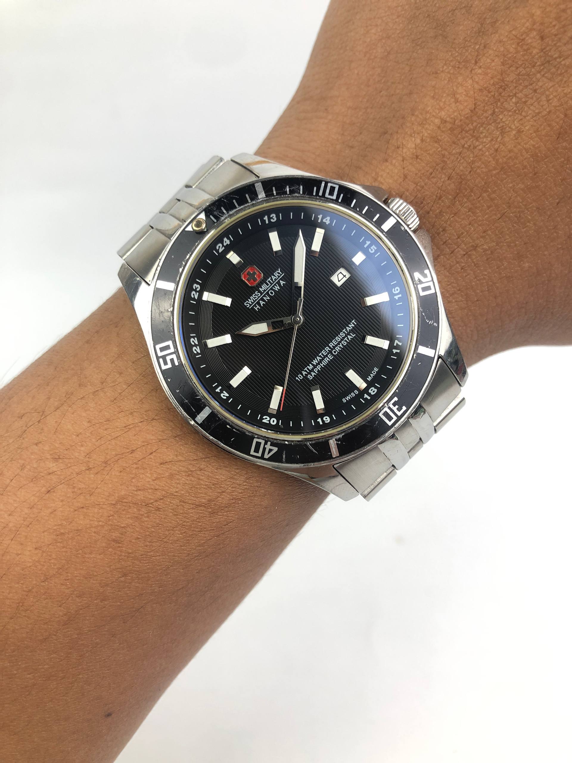 SWISS MILITARY HANOWA 6.16157 QUARTZ SWISS ALL ORI