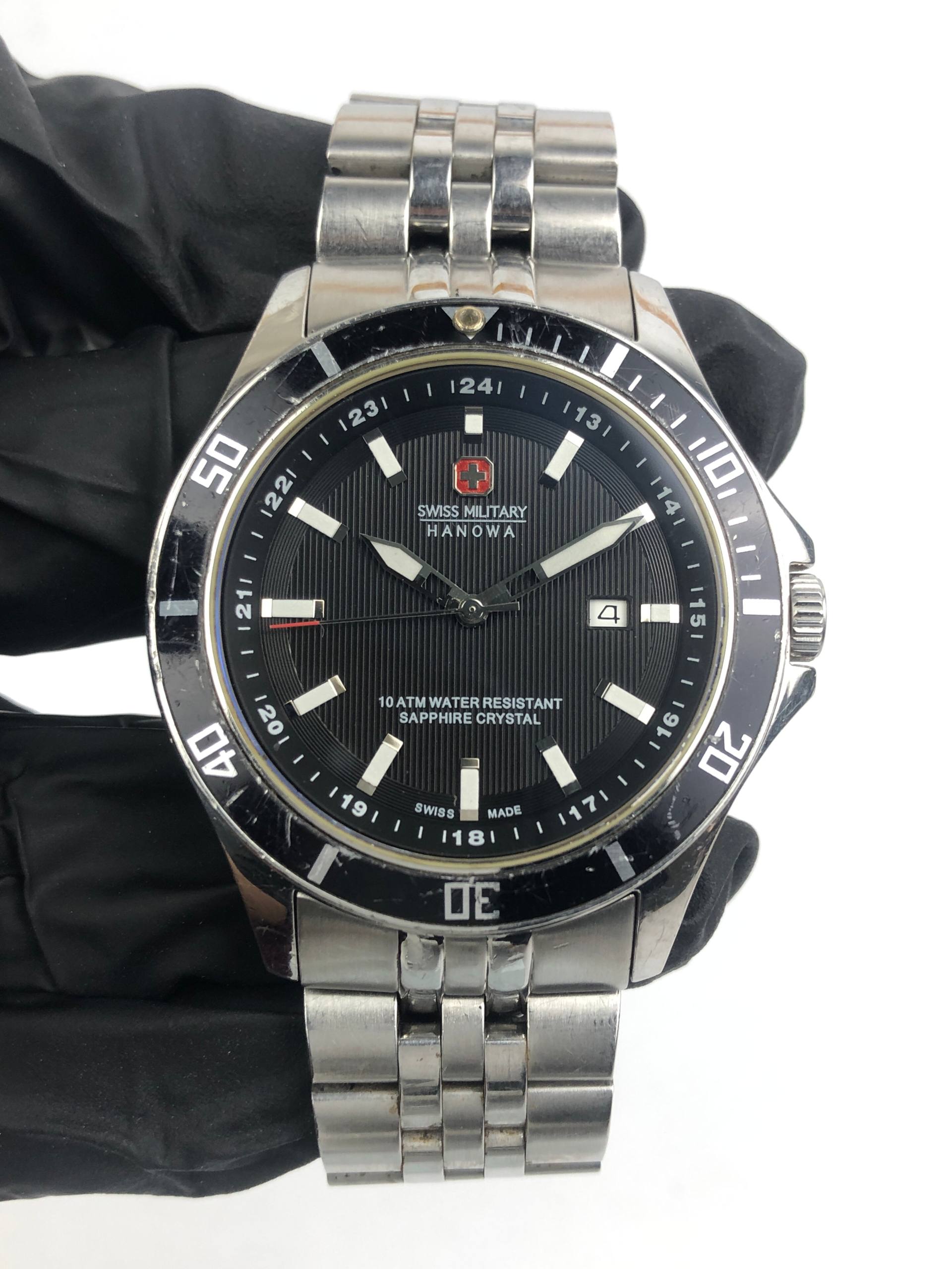 SWISS MILITARY HANOWA 6.16157 QUARTZ SWISS ALL ORI - Gambar 2