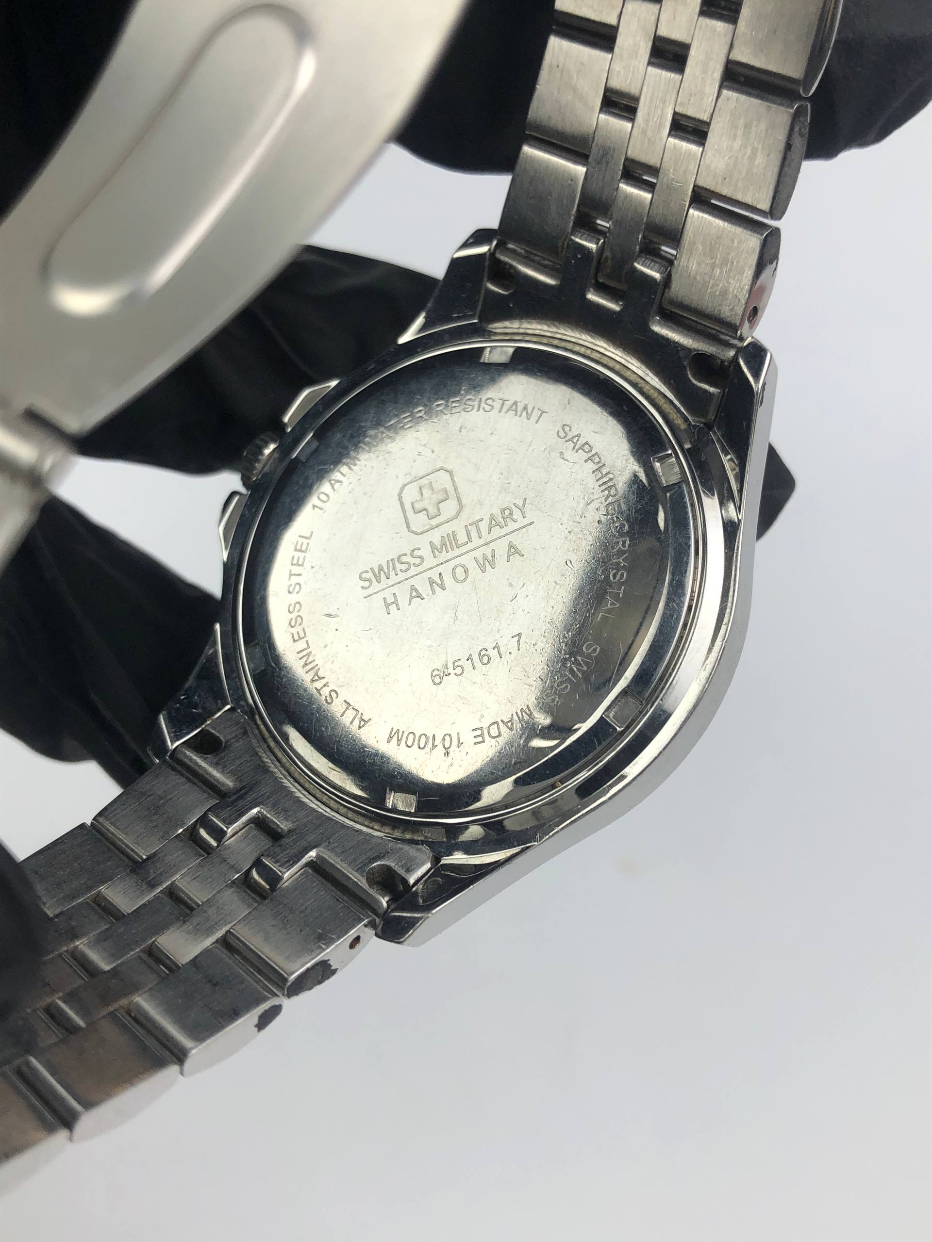 SWISS MILITARY HANOWA 6.16157 QUARTZ SWISS ALL ORI - Gambar 8