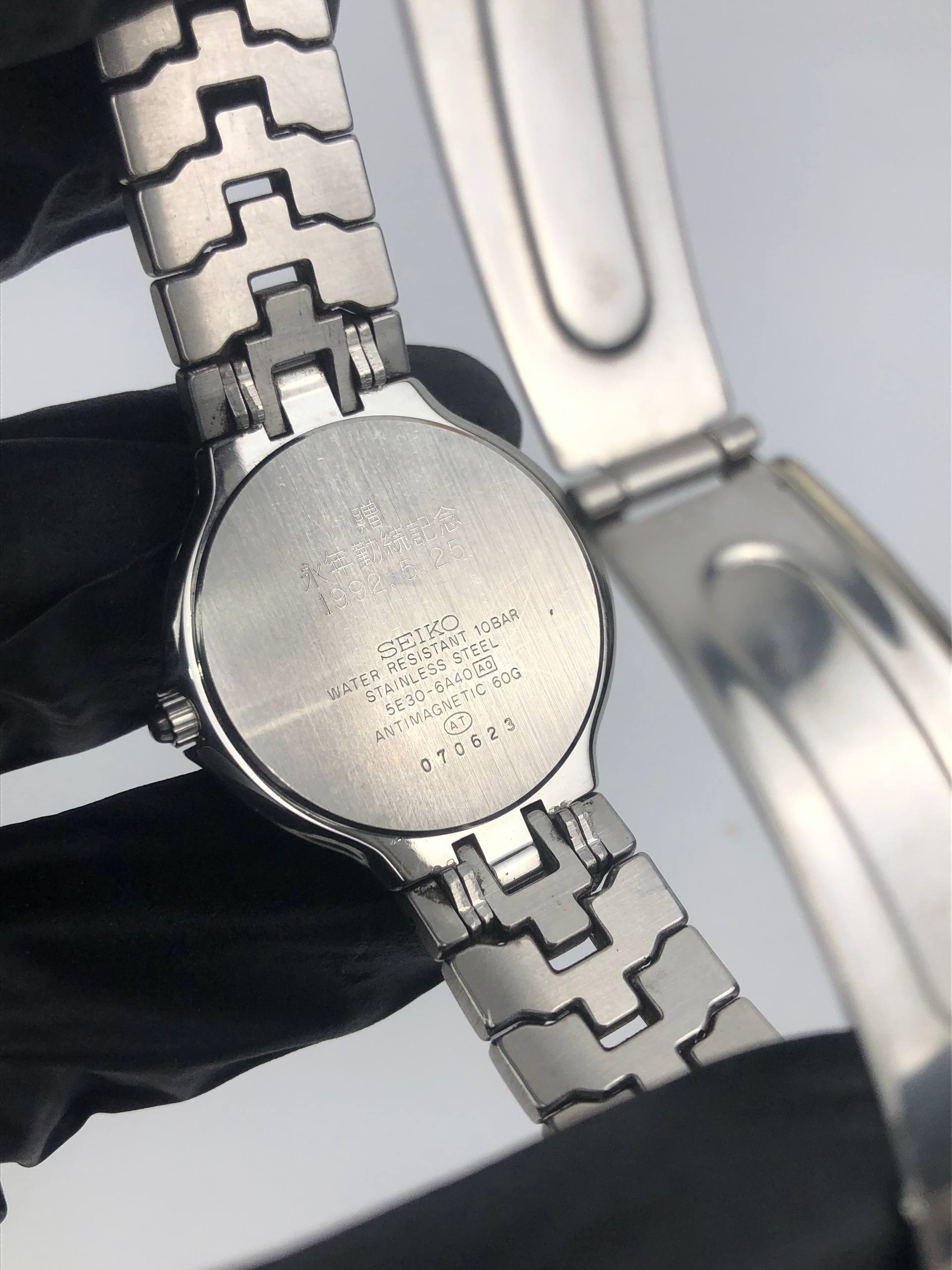 SEIKO 5E30-6A40 CADET QUARTZ EKSLUSIF - Gambar 8