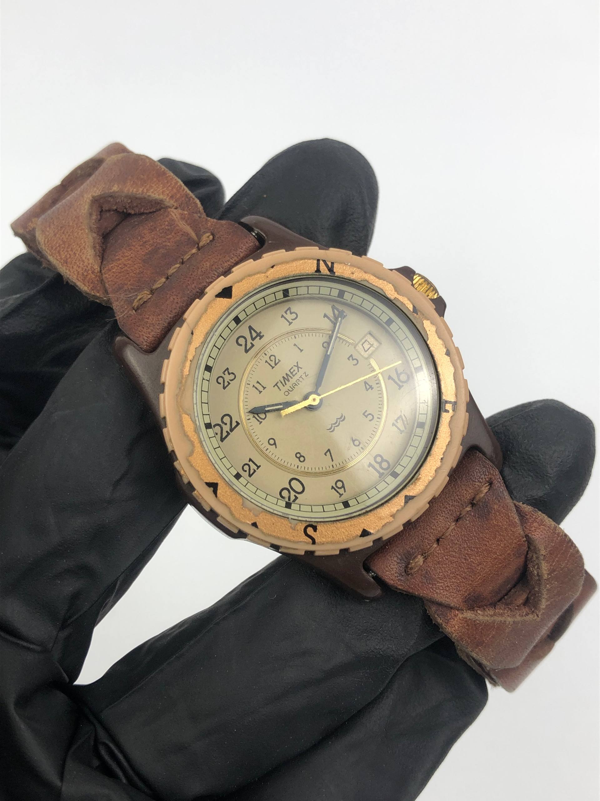 TIMEX FIELD WATCH QUARTZ ALL ORIGINAL - Gambar 4