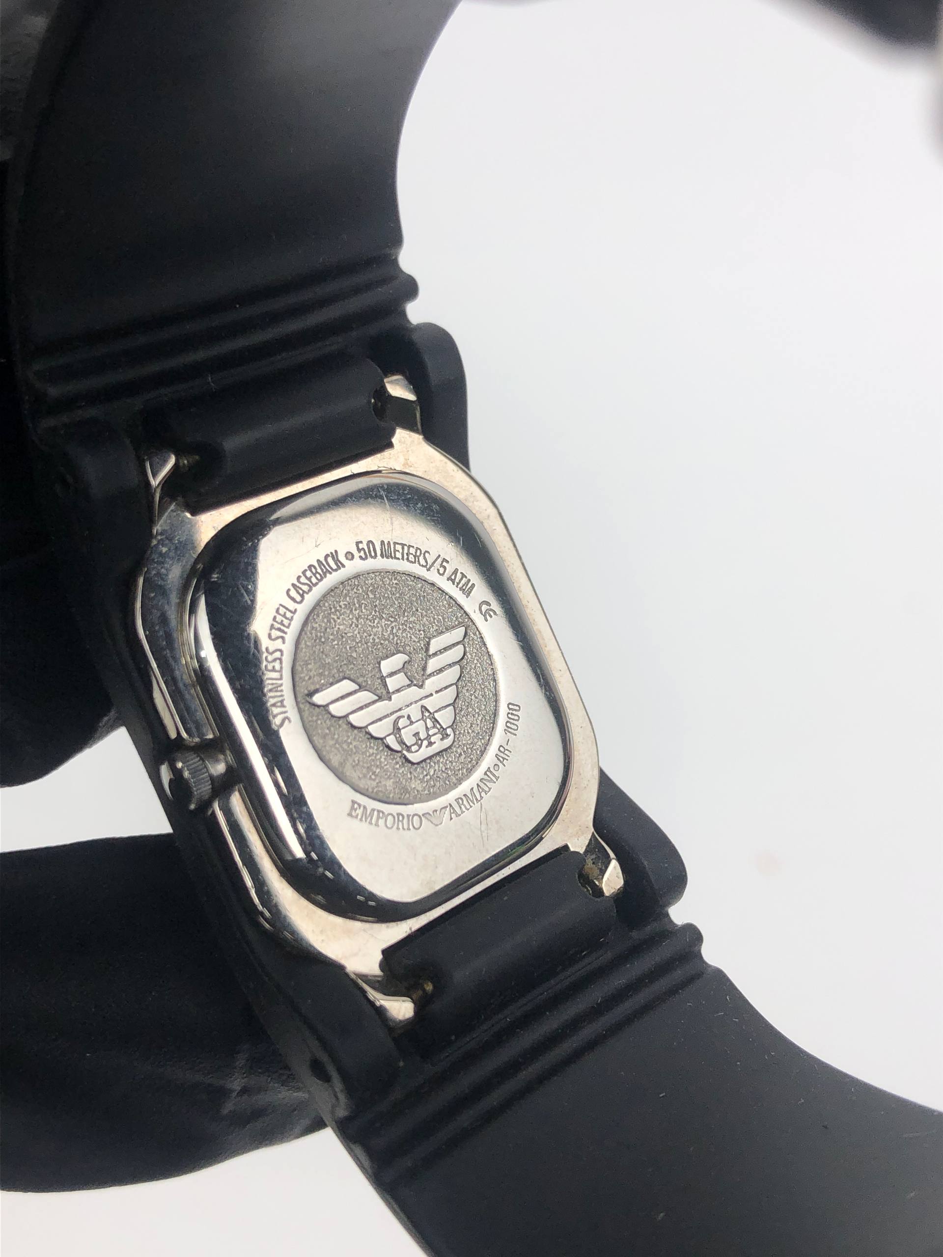 EMPORIO ARMANY AR-1000 AUTHENTIC QUARTZ - Gambar 7
