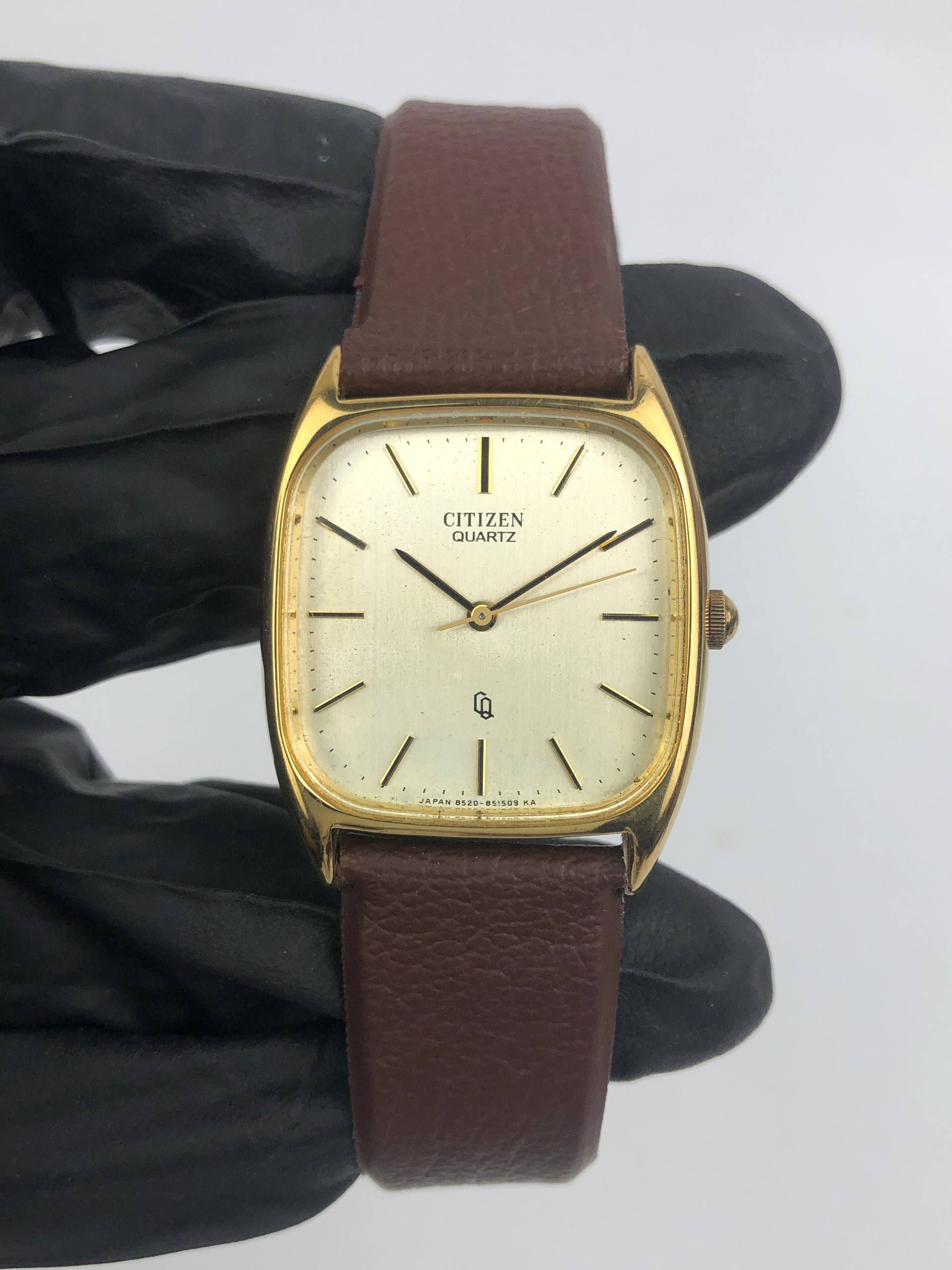 CITIZEN CRYSTON QUARTZ CQ 50-7369 MAN SIZE ORIGINAL - Gambar 2
