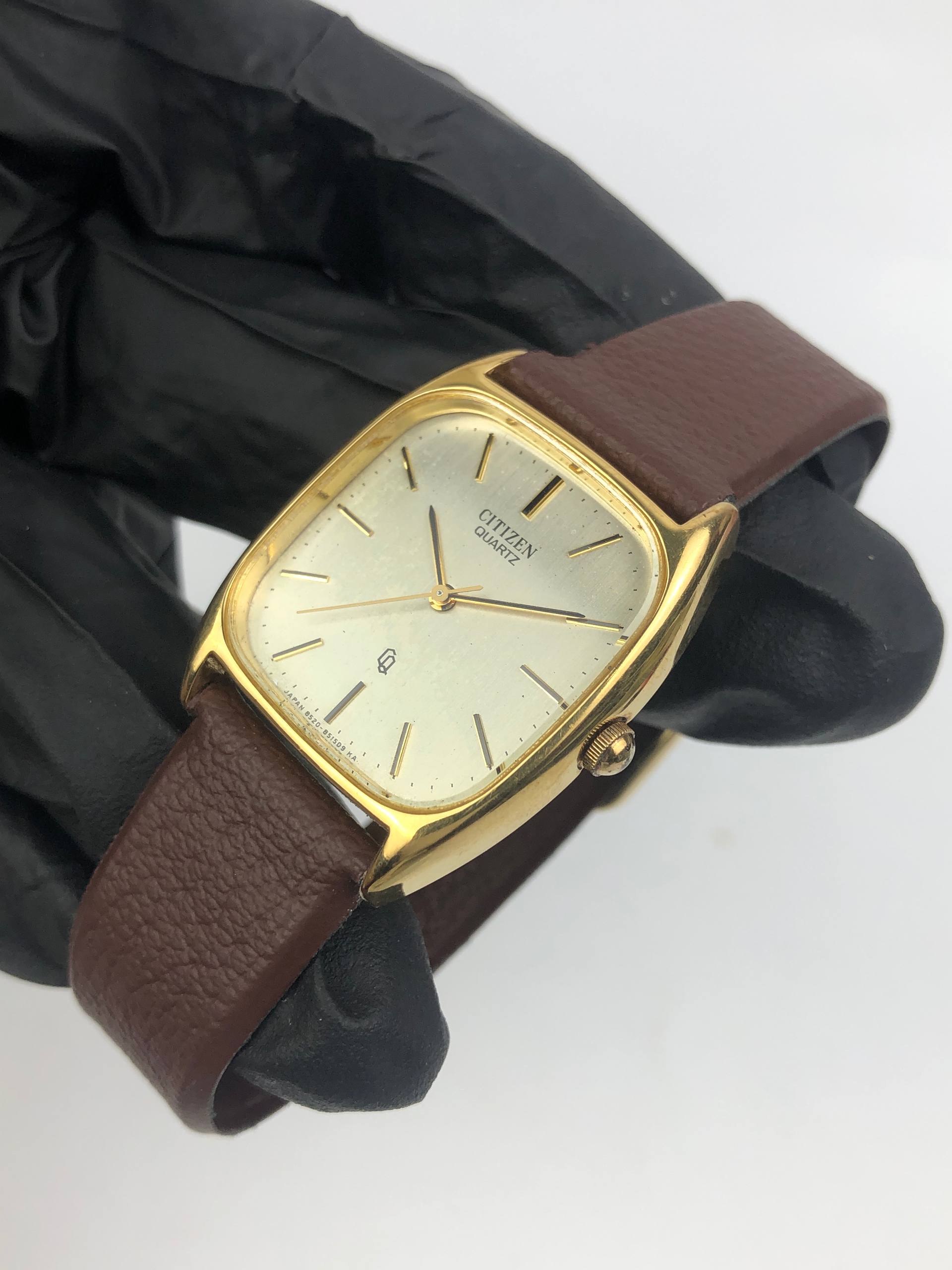 CITIZEN CRYSTON QUARTZ CQ 50-7369 MAN SIZE ORIGINAL - Gambar 3