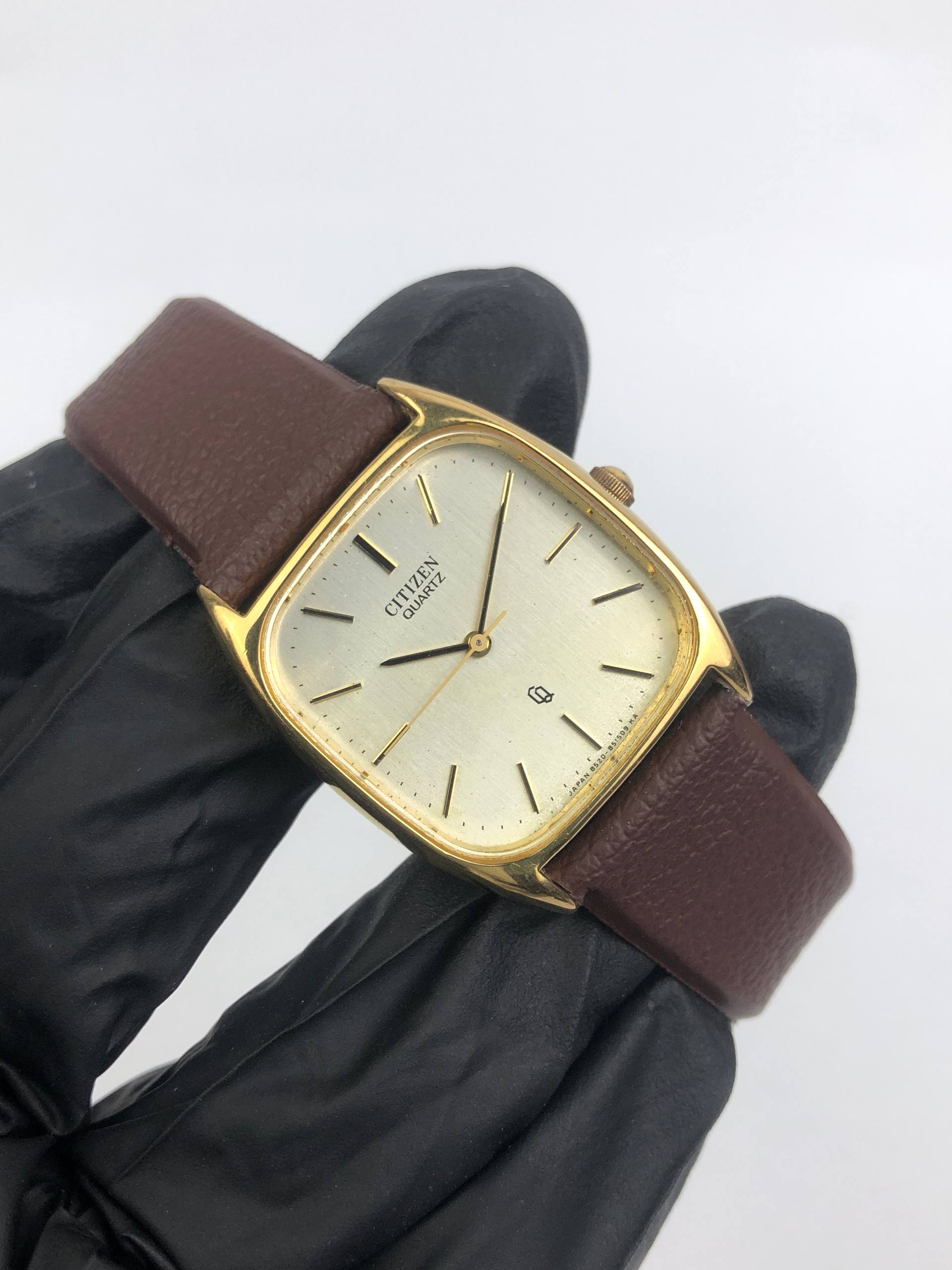 CITIZEN CRYSTON QUARTZ CQ 50-7369 MAN SIZE ORIGINAL - Gambar 4