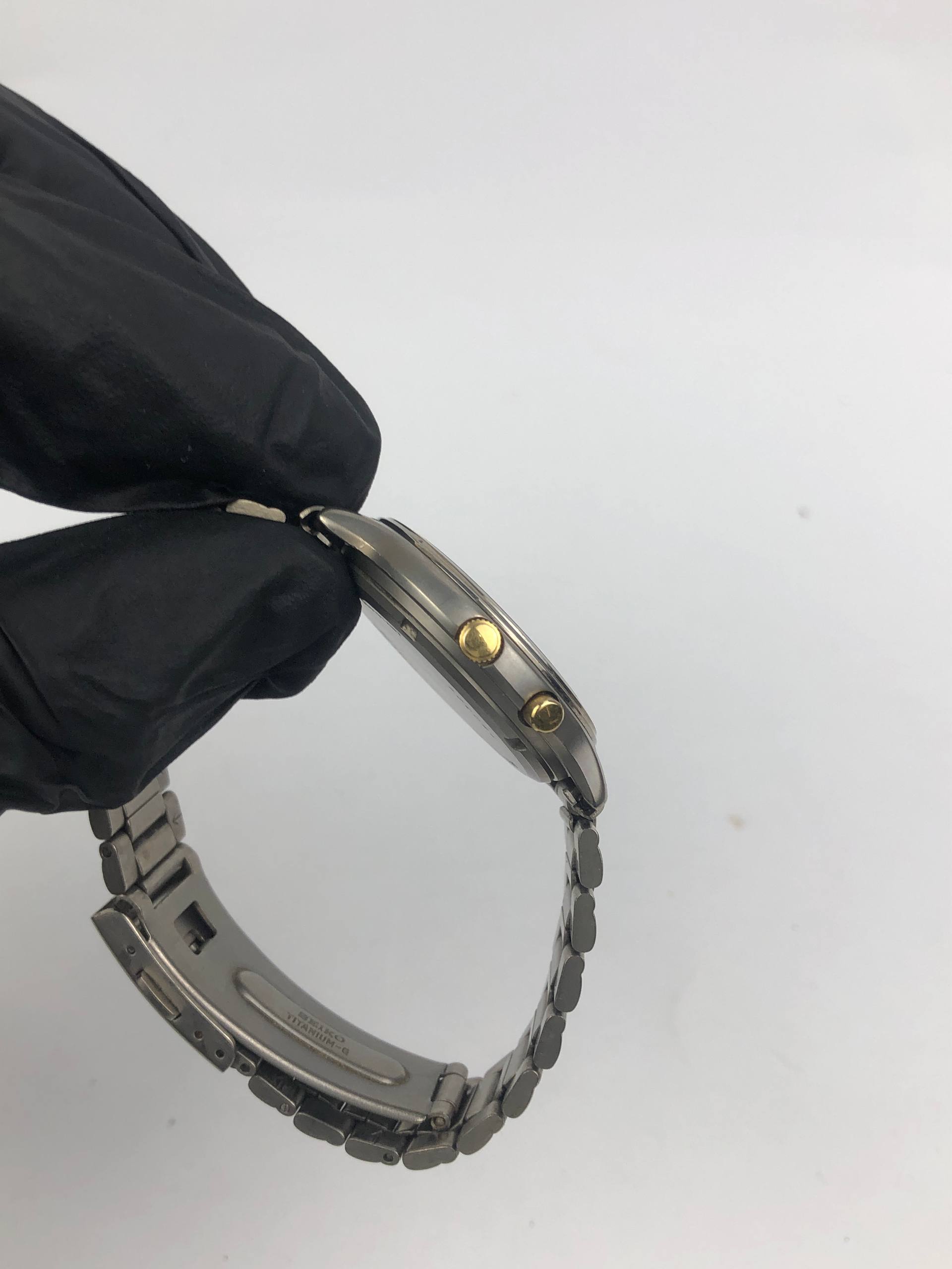 SEIKO 5M22-7B50 AGS SPIRIT FULL TITANIUM ALL ORIGINAL - Gambar 5