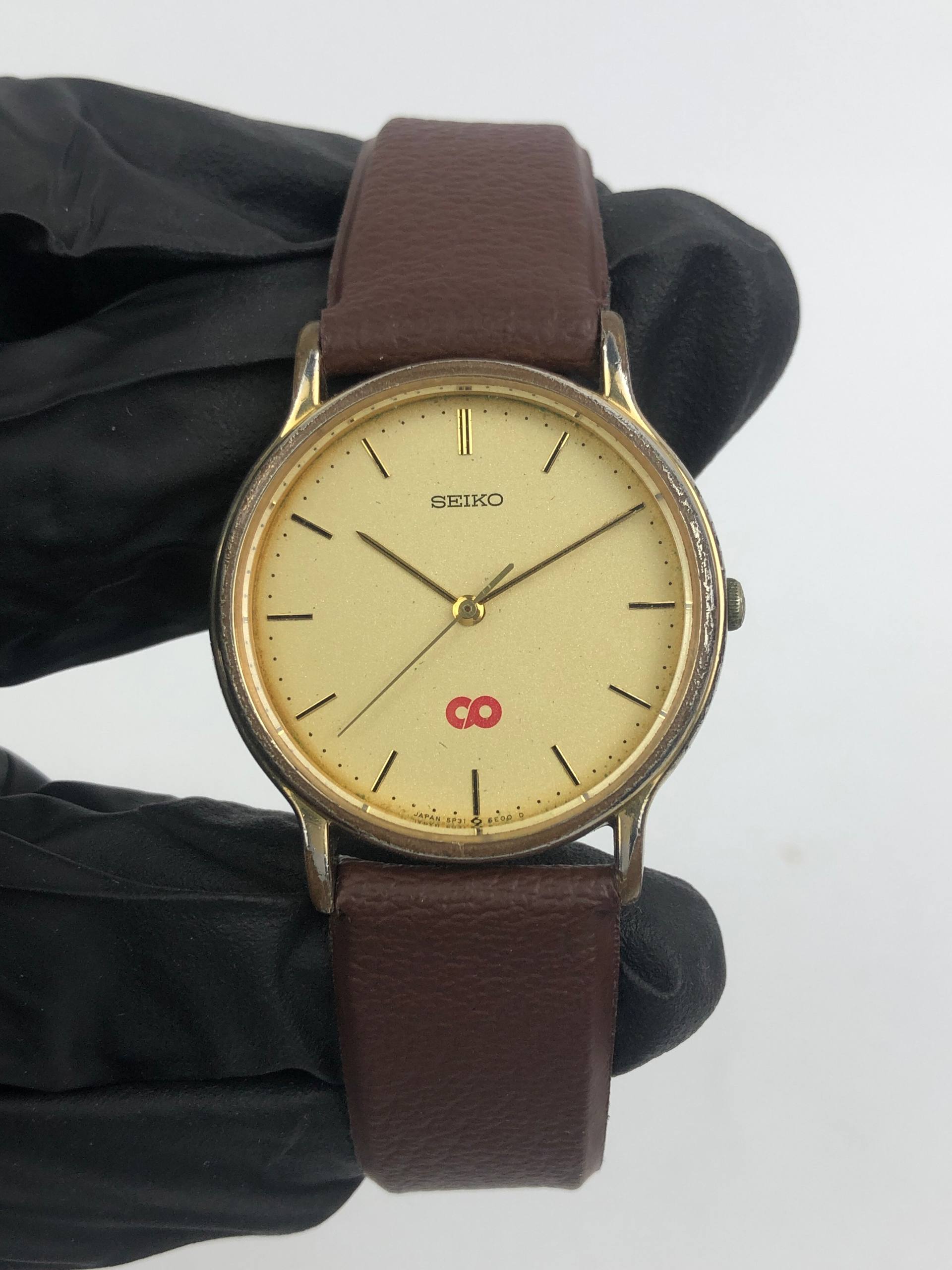 SEIKO 5P31-6A3C QUARTZ VINTAGE ORIGINAL - Gambar 2