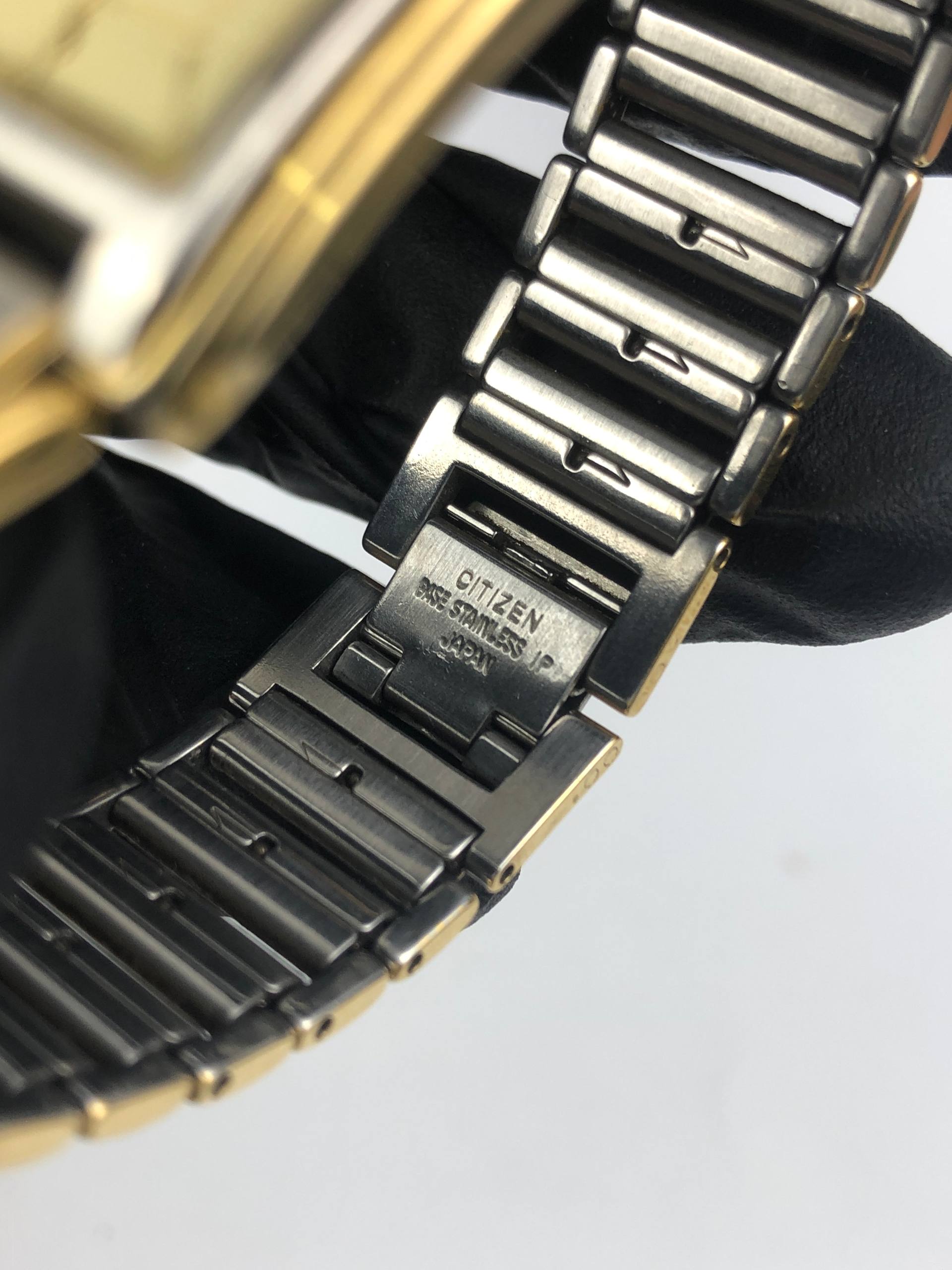 YSL TANK CITIZEN 2202-229045Y QUARTZ TWOTONE ALL ORIGINAL - Gambar 7