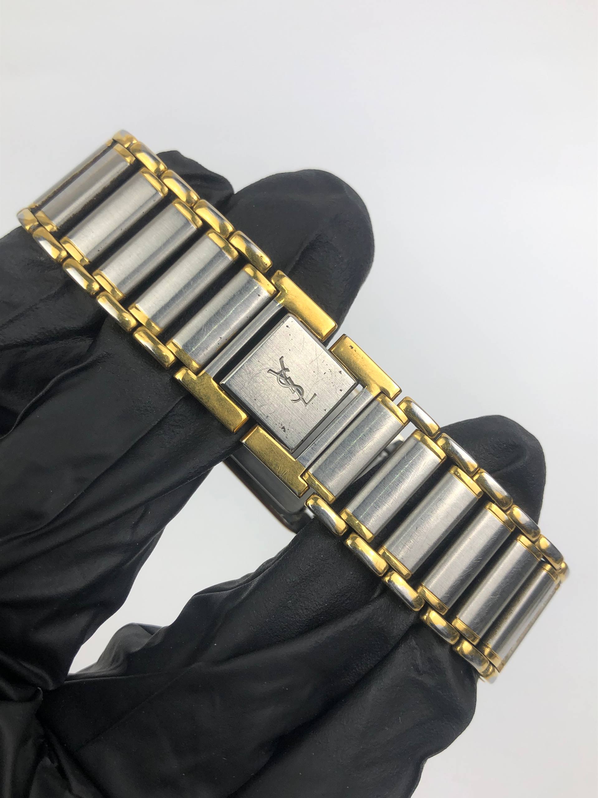 YSL TANK CITIZEN 2202-229045Y QUARTZ TWOTONE ALL ORIGINAL - Gambar 8