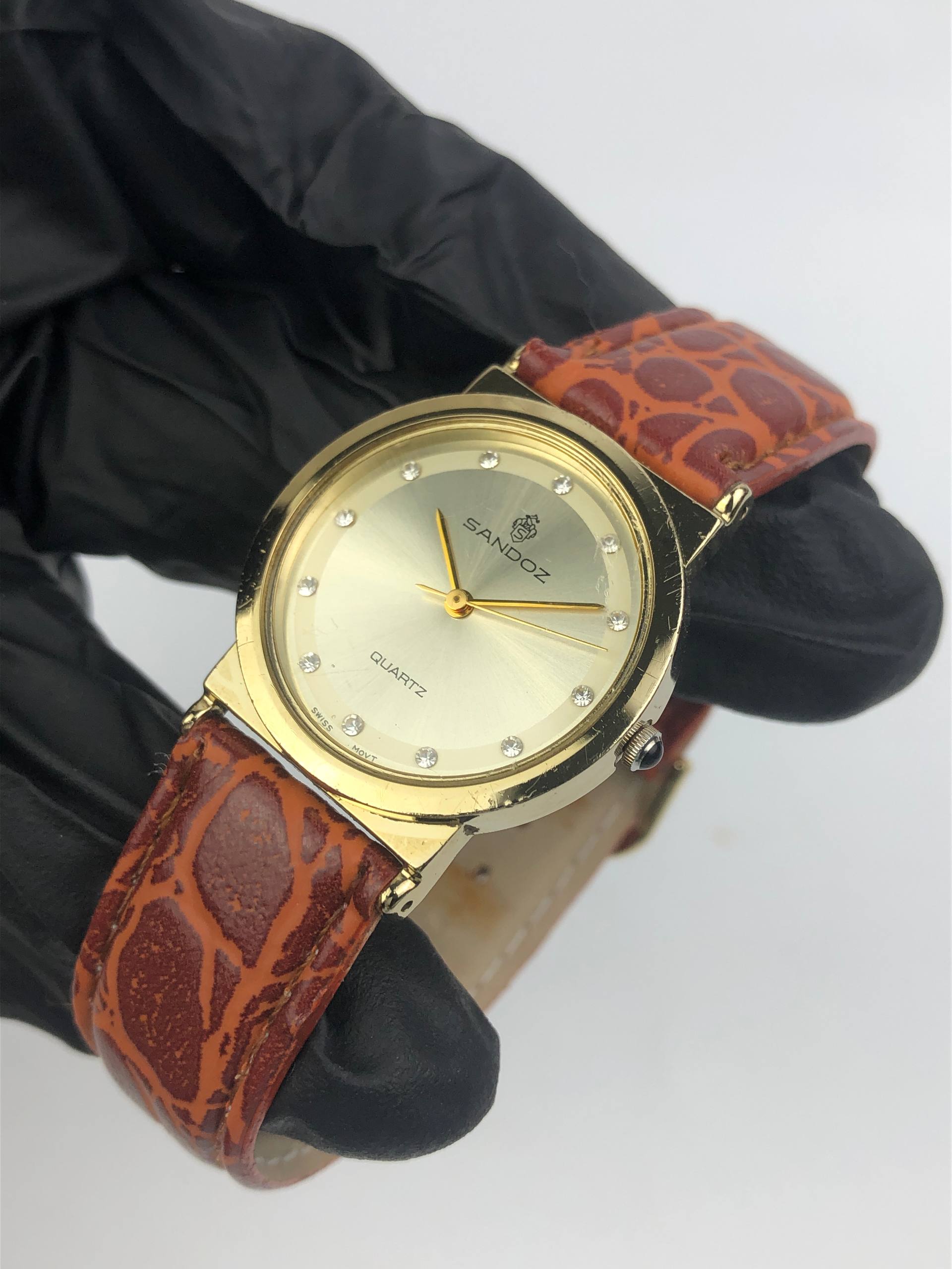 SANDOZ SWISSMADE QUARTZ DRESSWATCH - Gambar 3