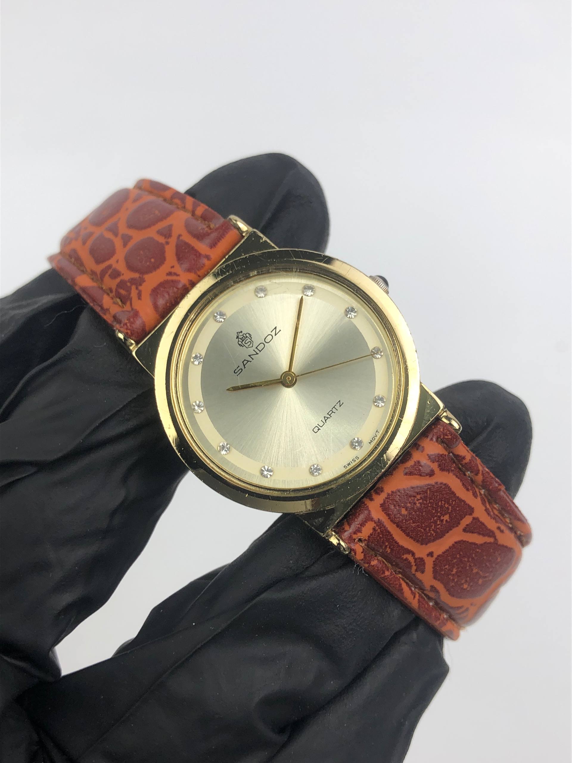 SANDOZ SWISSMADE QUARTZ DRESSWATCH - Gambar 4