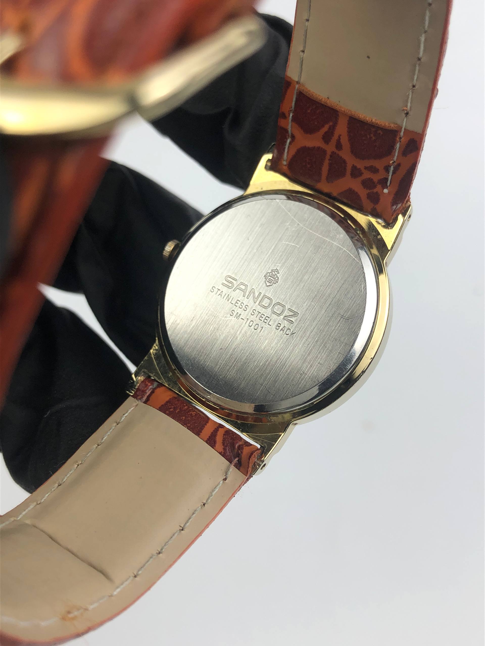 SANDOZ SWISSMADE QUARTZ DRESSWATCH - Gambar 7