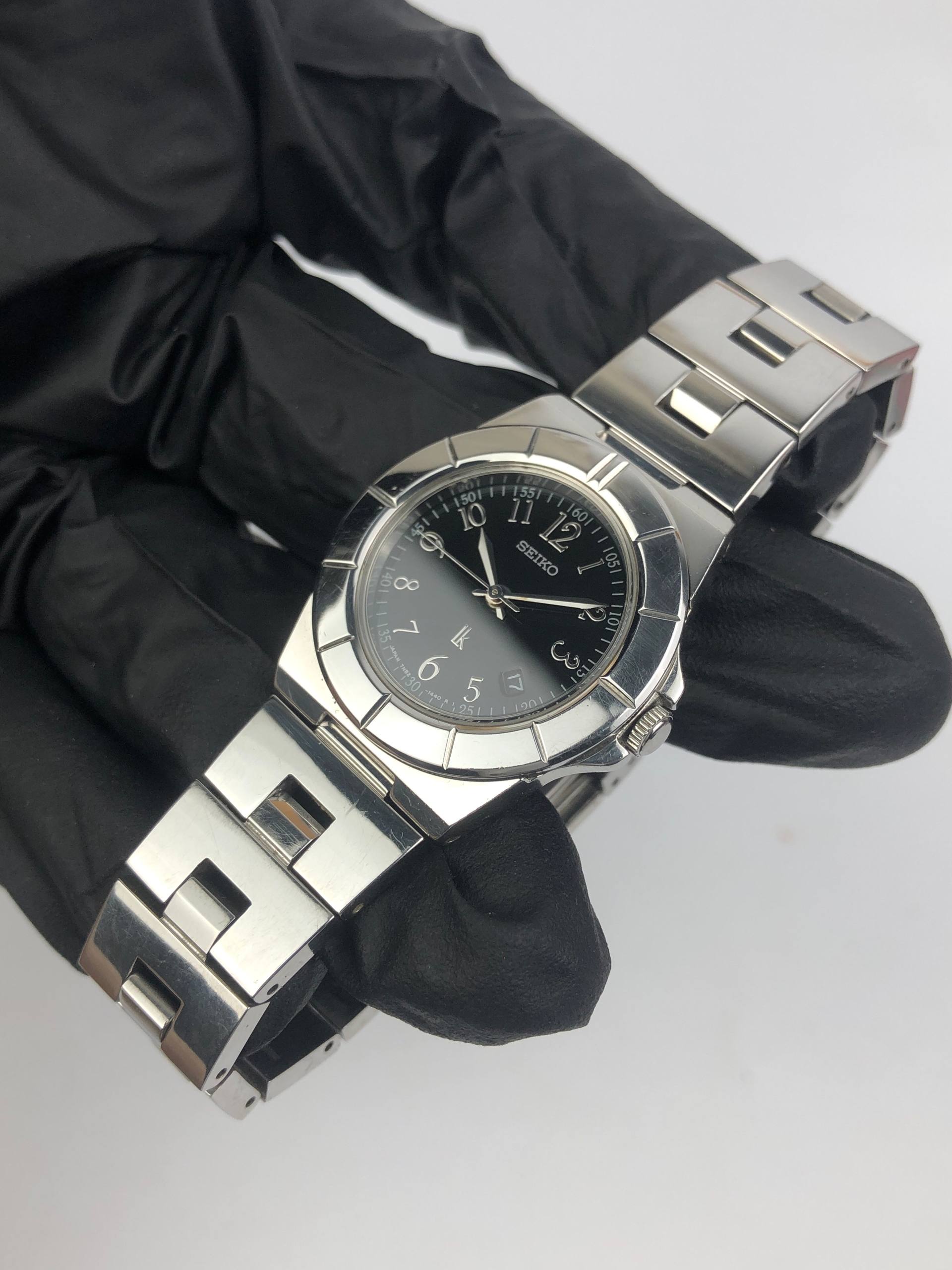 SEIKO 7N82-0620 LUKIA ALL ORI BLACK DIAL - Gambar 3