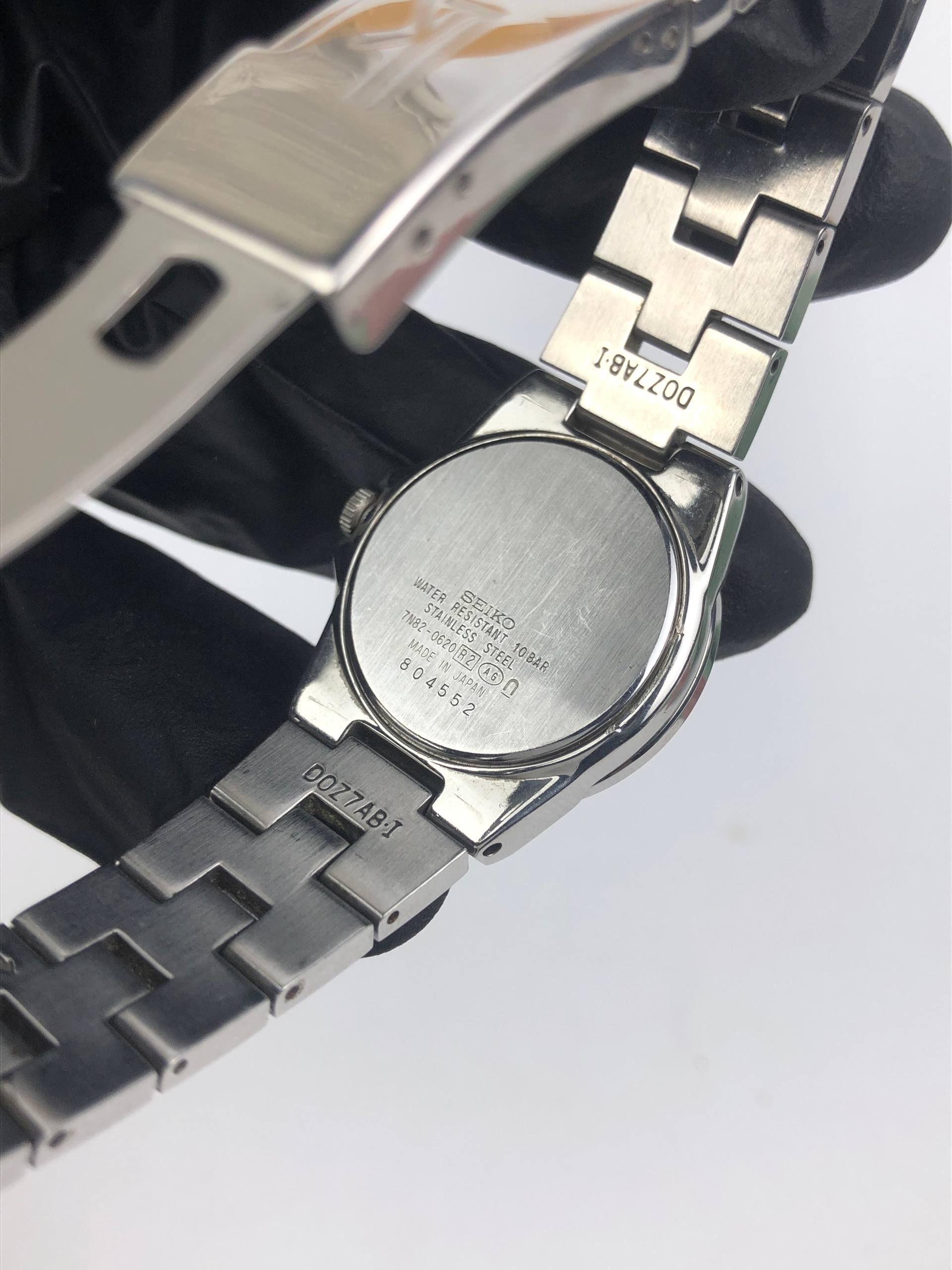 SEIKO 7N82-0620 LUKIA ALL ORI BLACK DIAL - Gambar 8