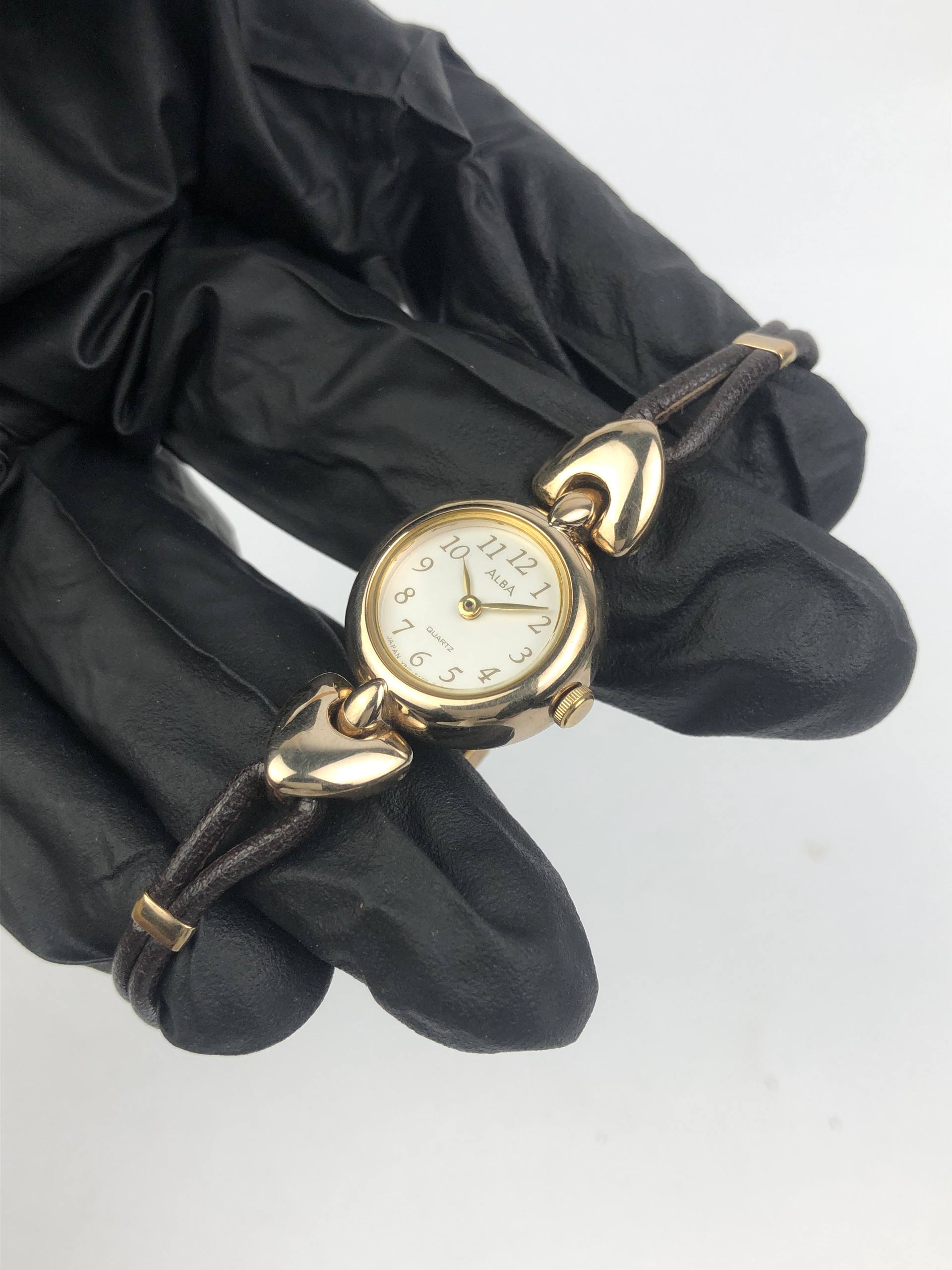 ALBA BANGLE V810-091A QUARTZ LADY ORIGINAL - Gambar 3