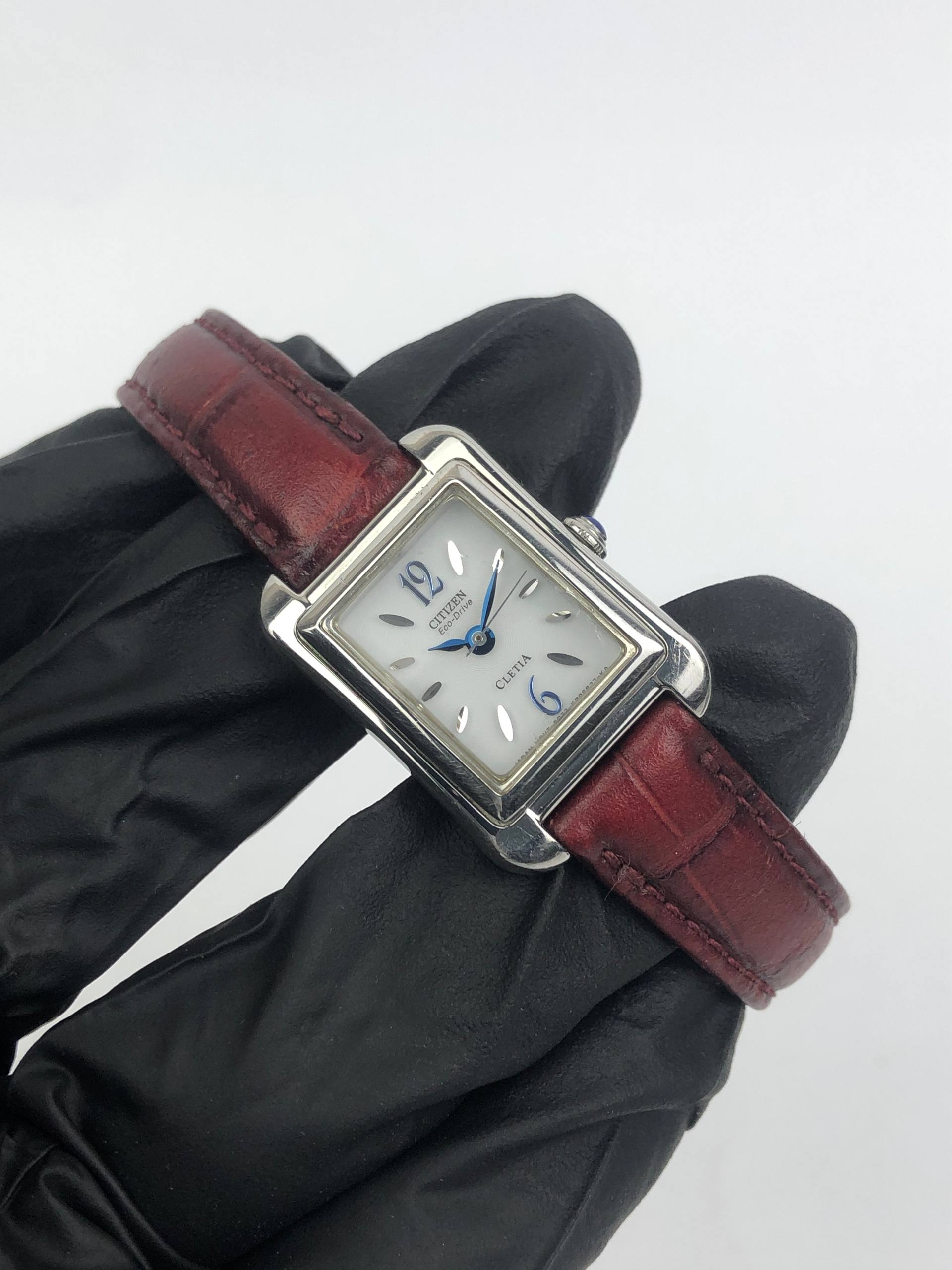 CITIZEN B033 CLETIA TANK ECODRIVE ALL ORIGINAL - Gambar 4