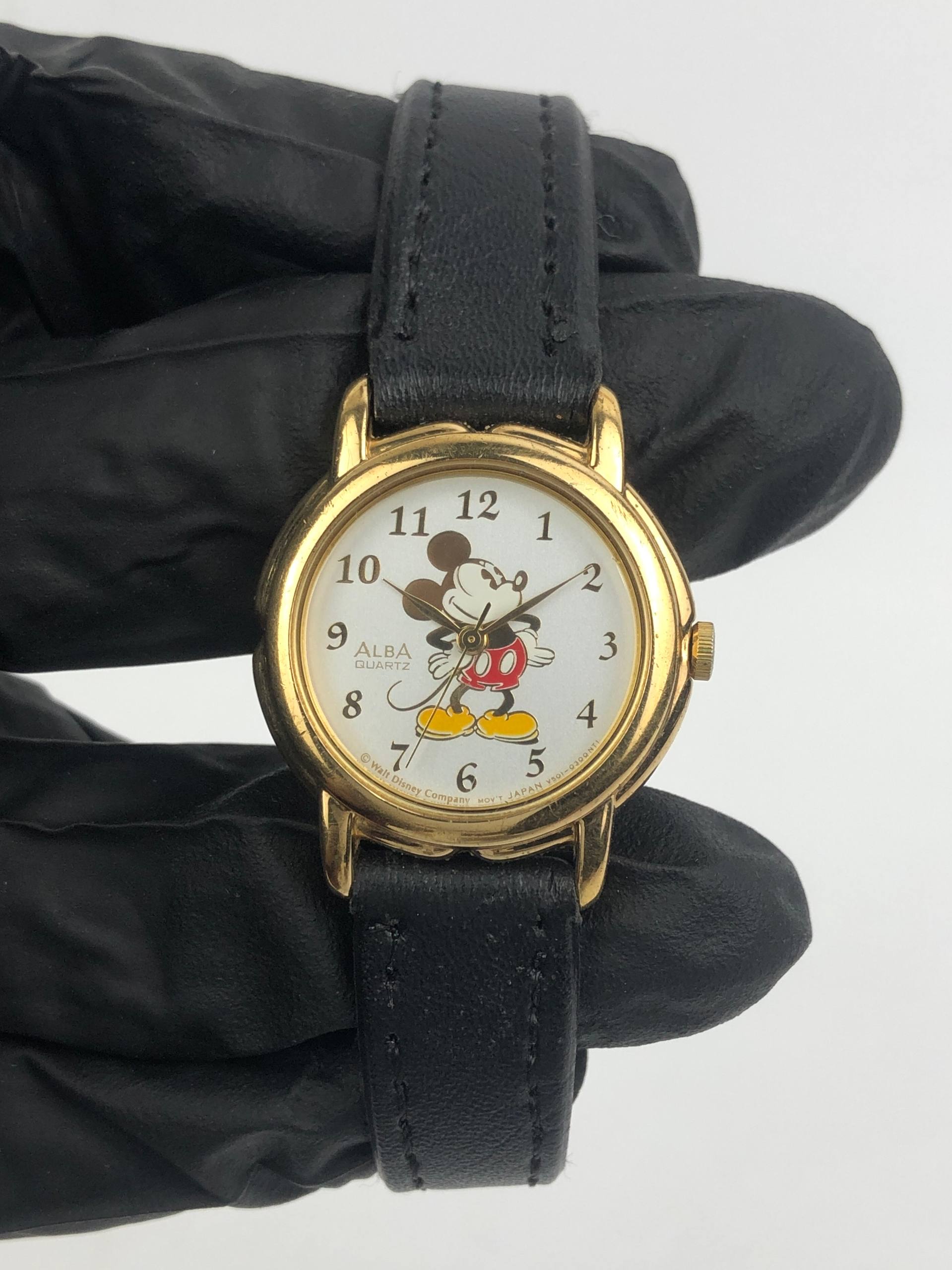 CHARACTER WATCH ALBA V501-0179 VINTAGE QUARTZ - Gambar 3