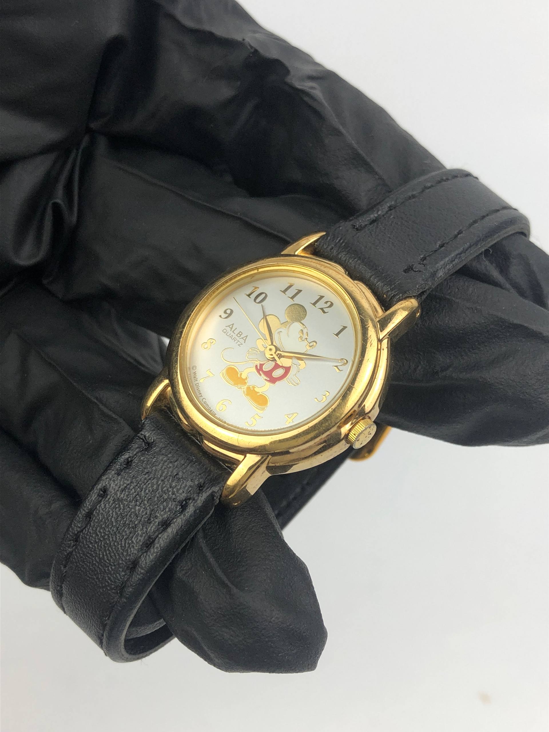 CHARACTER WATCH ALBA V501-0179 VINTAGE QUARTZ - Gambar 3
