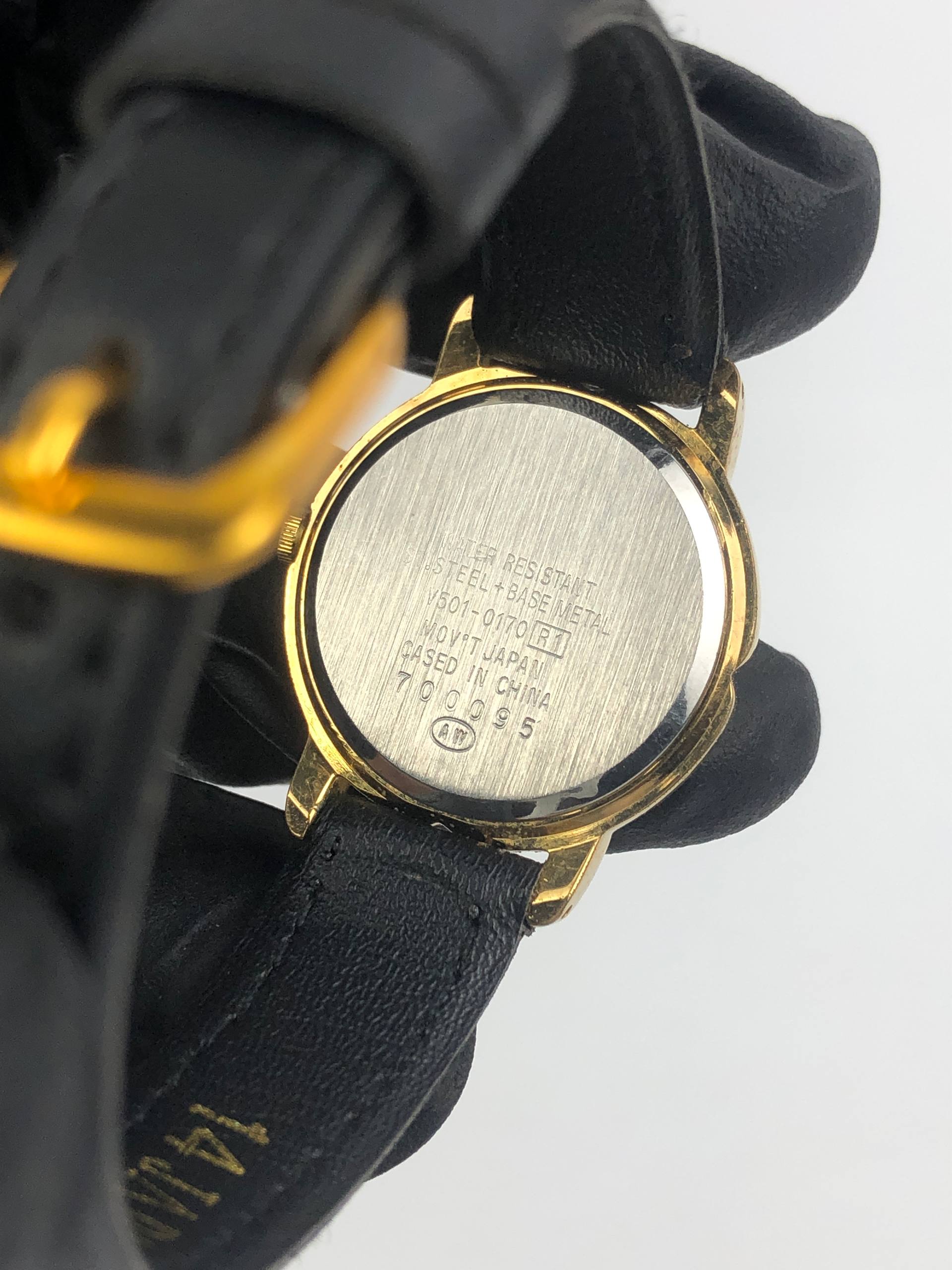 CHARACTER WATCH ALBA V501-0179 VINTAGE QUARTZ - Gambar 7