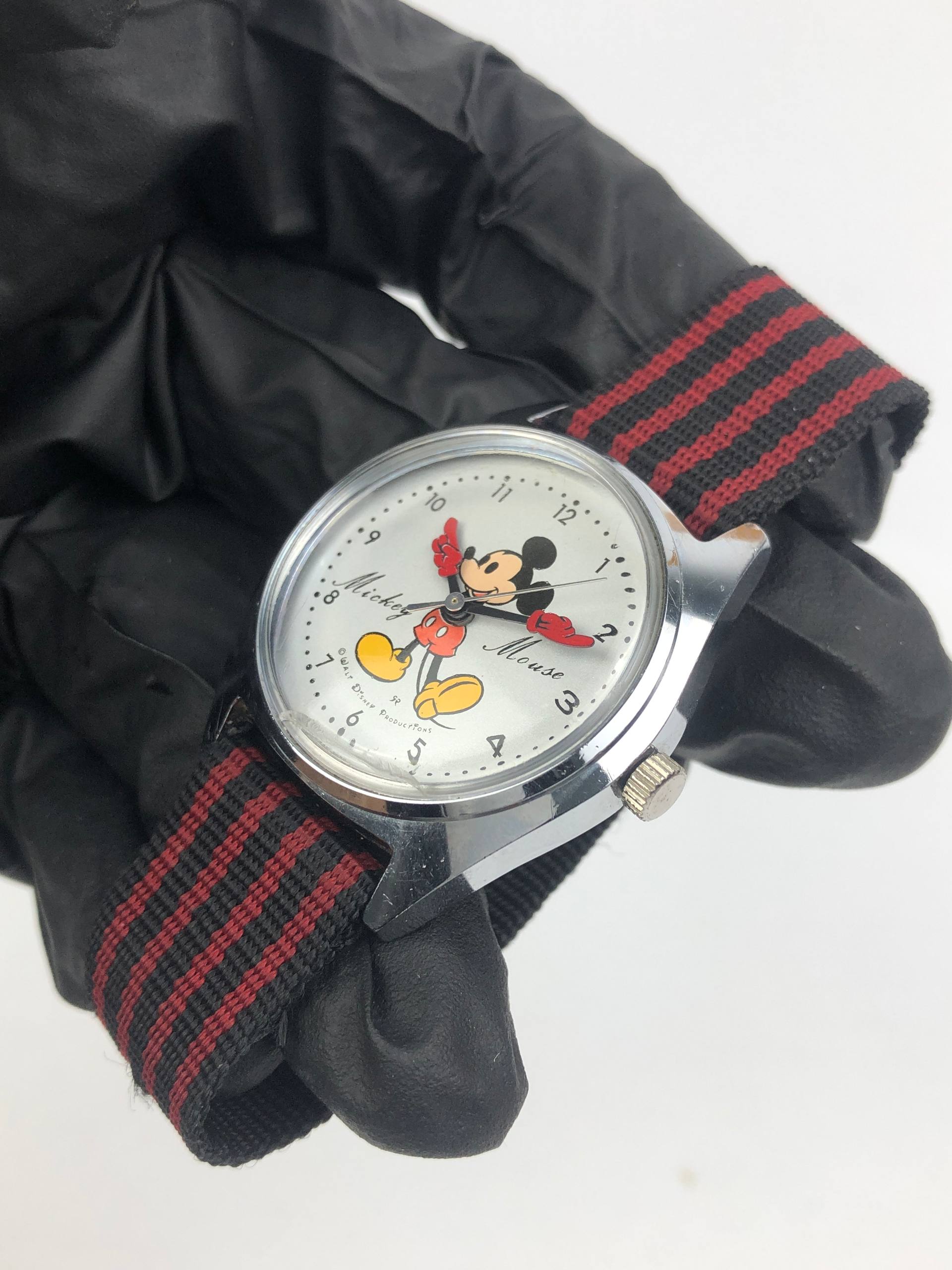 SEIKO MICKEY MOUSE CHARACTER 5000-7000 VINTAGE MANUAL WINDING - Gambar 4